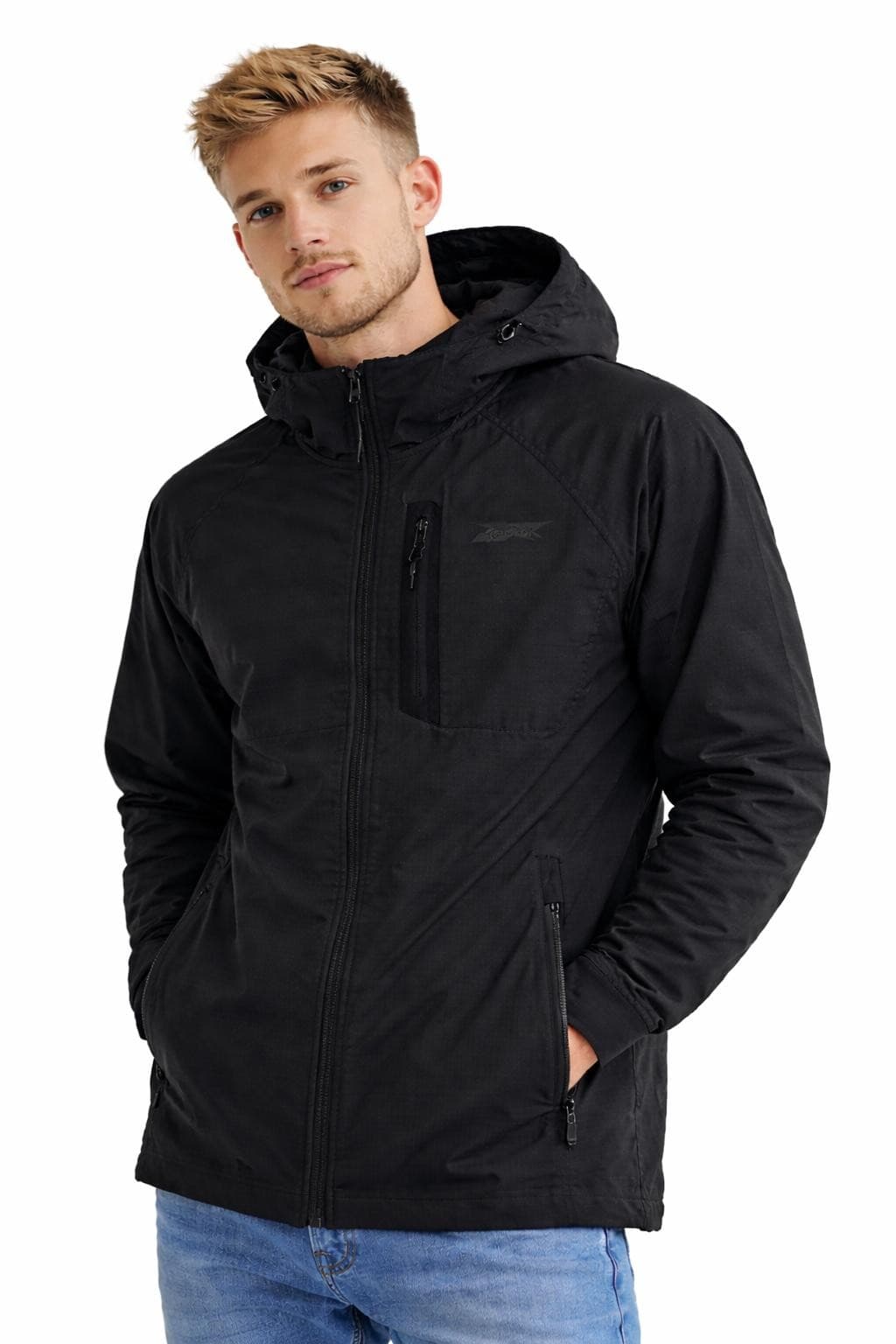 Reebok Men's Gridded Texture Hooded Performance Running Jacket Large $135 Value - Thumbnail 9