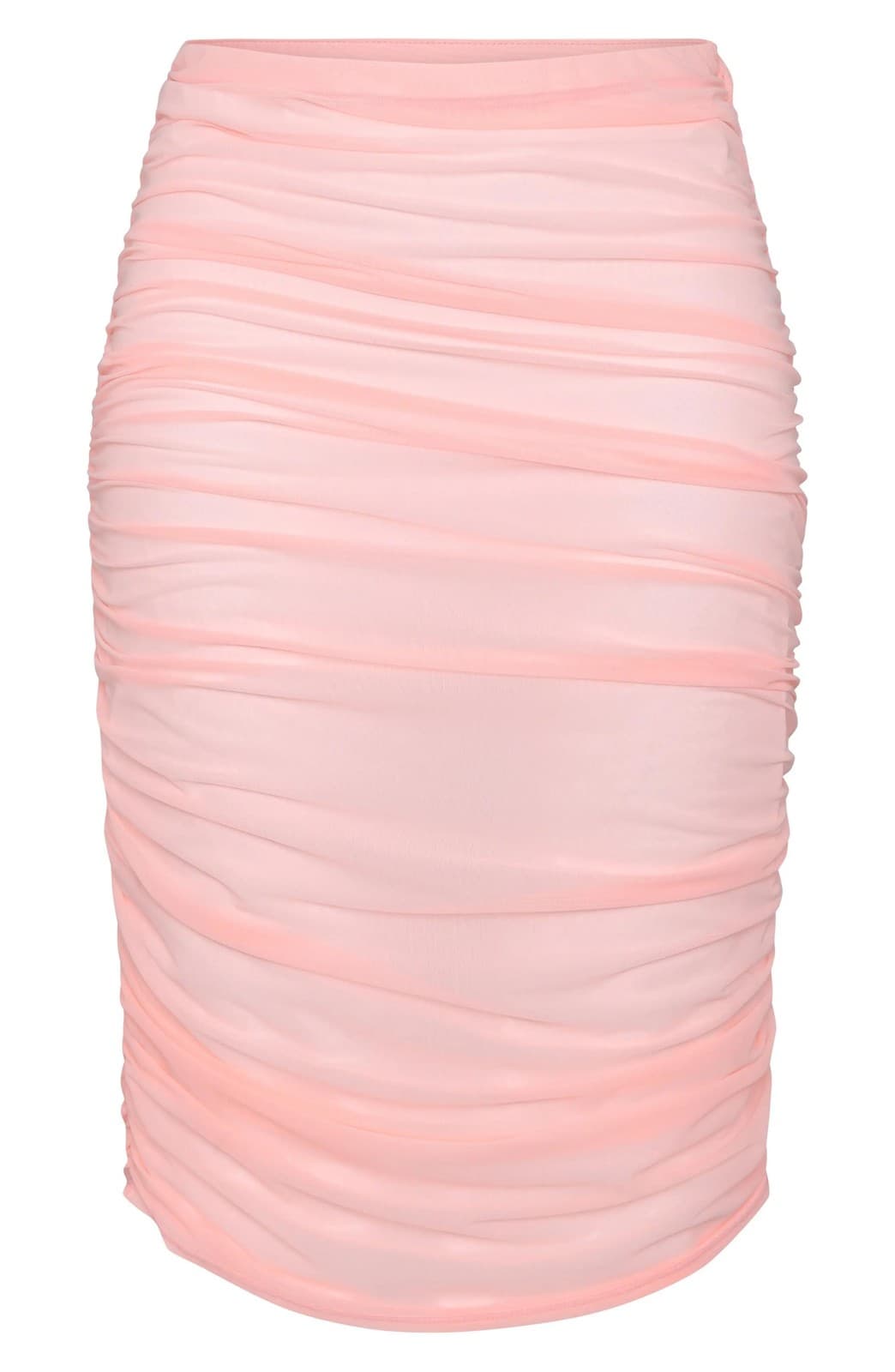 Sunshine 79 Maximal Mesh Sheer Ruched Skirt Cover Up Swim X-Large $90 Value - Thumbnail 11