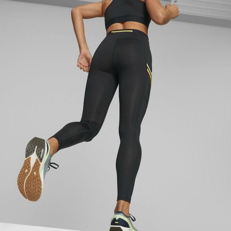 Puma Women's First Mile Drycell 7/8 Tights Black Small $105 Value - Thumbnail 3