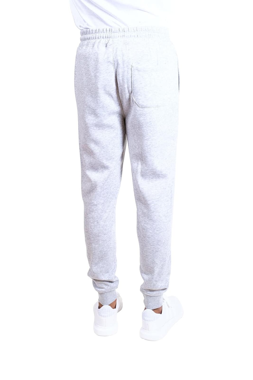 Ultra Game Men's Atlanta Falcons Comfort Active Fleece Jogger Pants Gray 2XL - Thumbnail 4