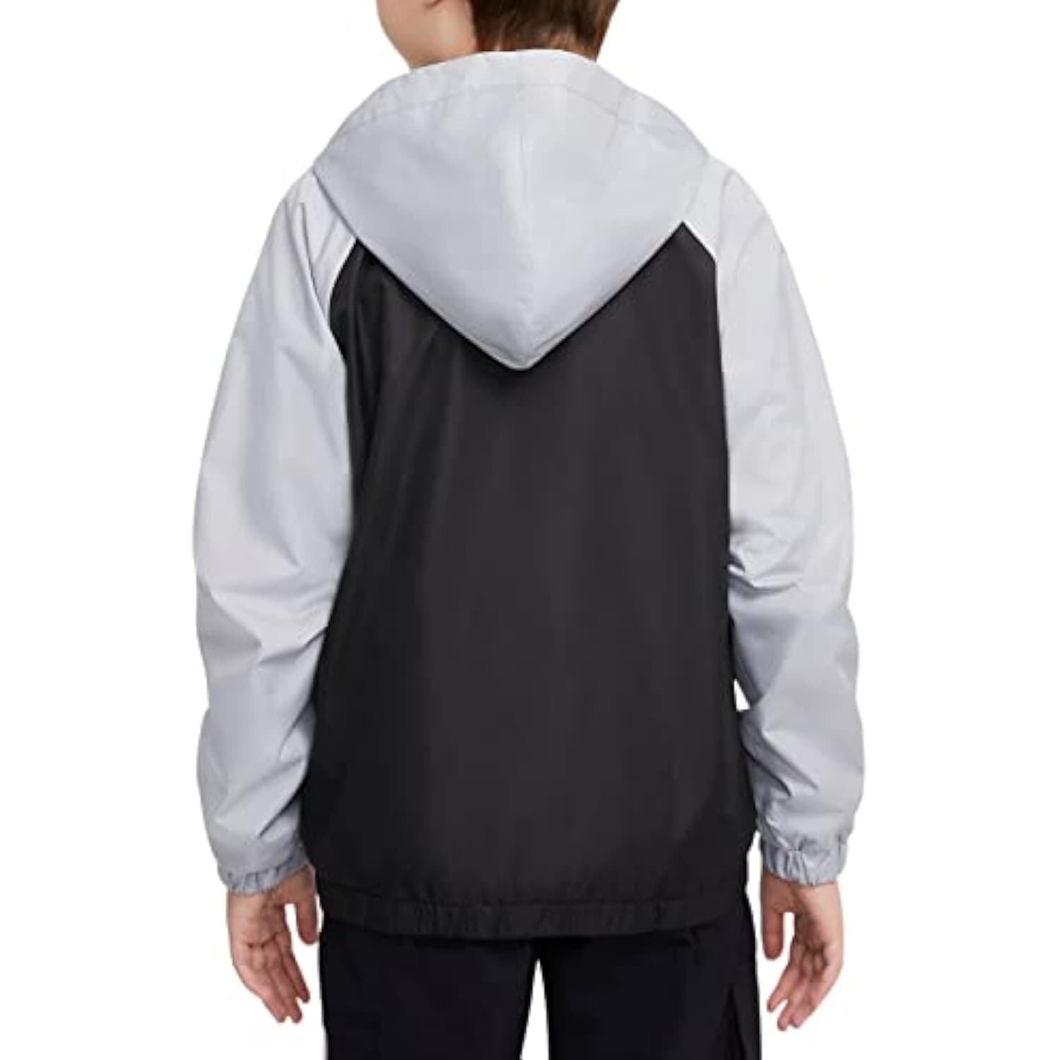 Jordan Big Kids Youth Boys Windbreaker Full zip Hooded Jacket (Large) - Thumbnail 2