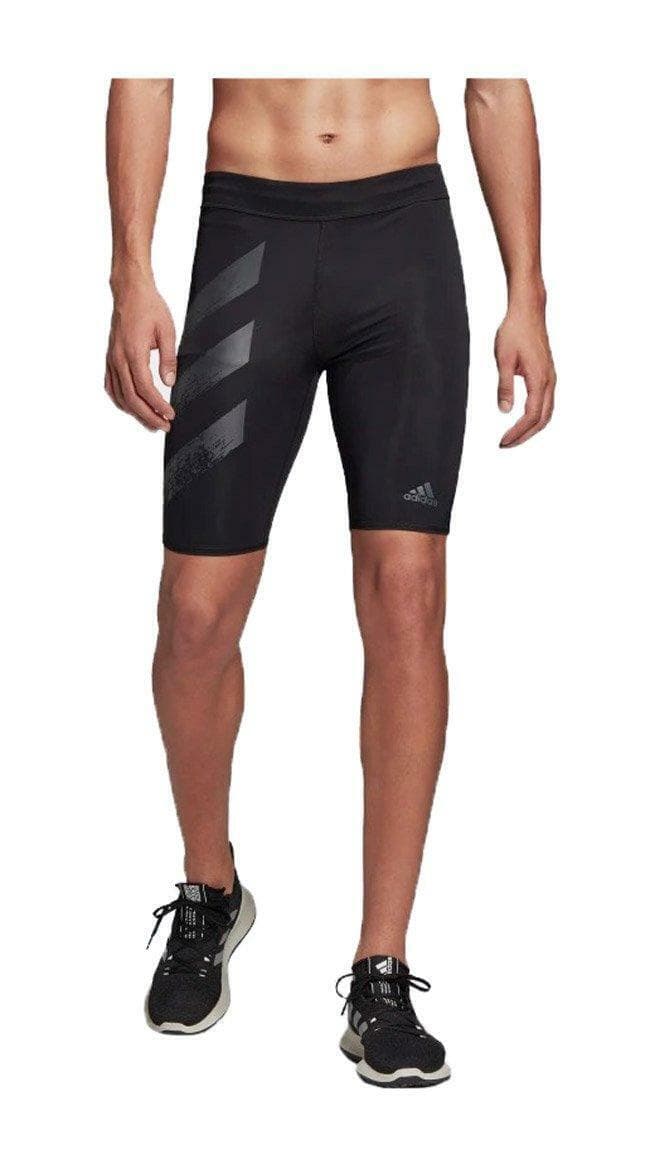 Adidas Men's Saturday Night Aeroready Training Tights Shorts Black 2XL - Thumbnail 10