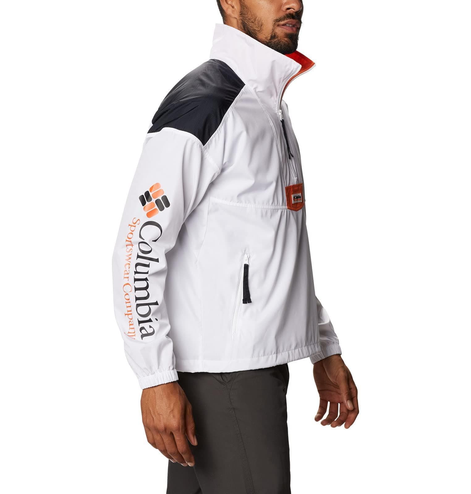 Columbia Men's Oregon State Beavers Quarter Zip Pullover Anorak Jacket 2XL - Thumbnail 2