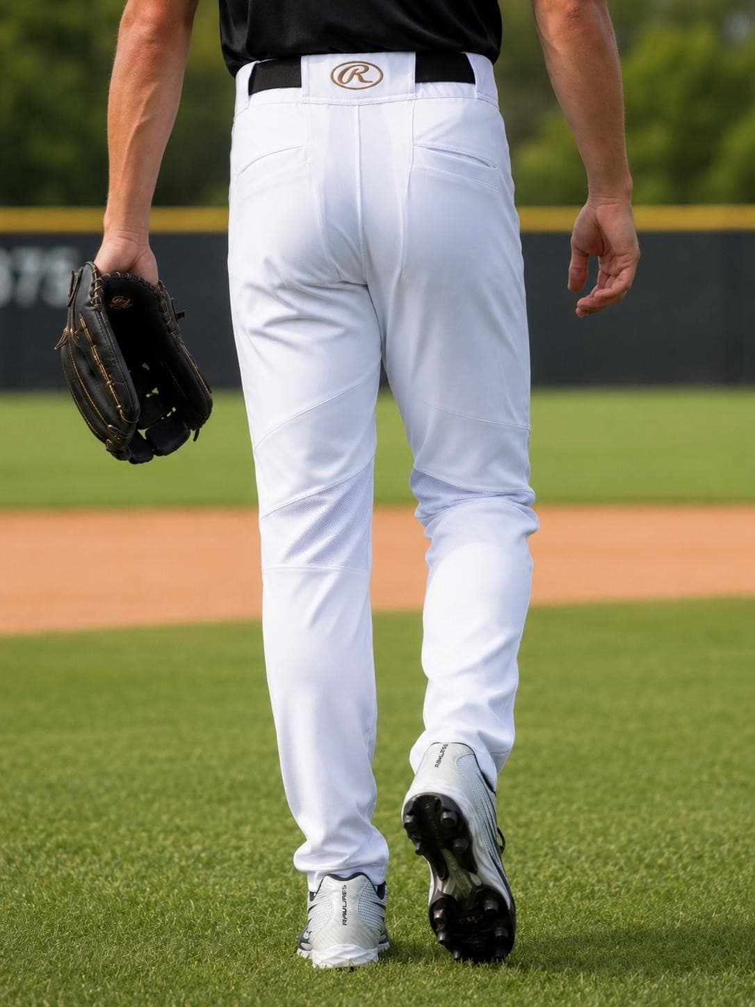 Rawlings Men's Gold Collection Series Tapered Leg Baseball Pants Large White - Thumbnail 7