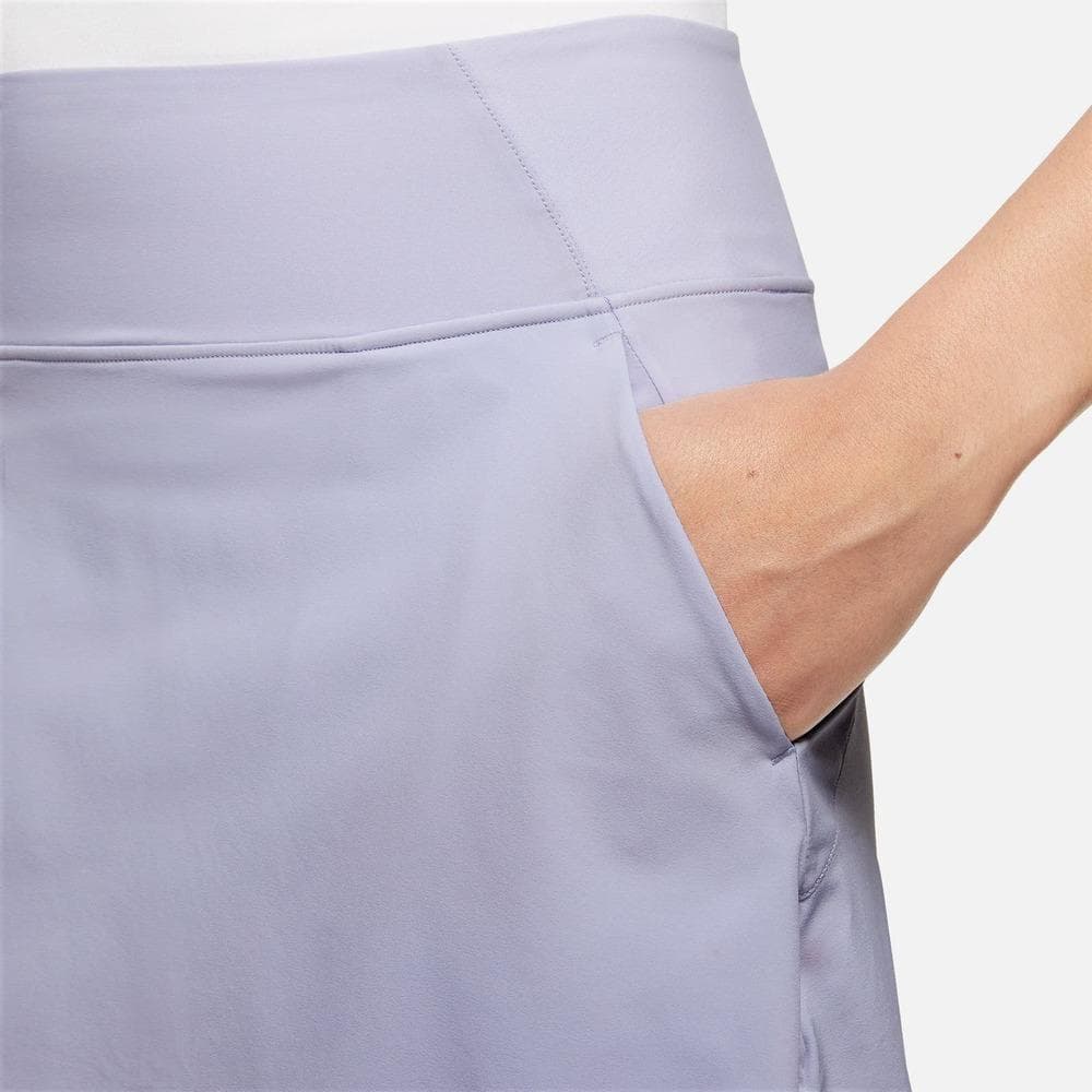 Nike Women’s Dri-Fit Bliss Mid-Rise Training Skort Oxygen Purple Large $80 Value - Thumbnail 4