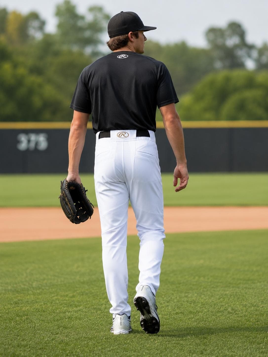 Rawlings Men's Gold Collection Series Tapered Leg Baseball Pants Large White - Thumbnail 6