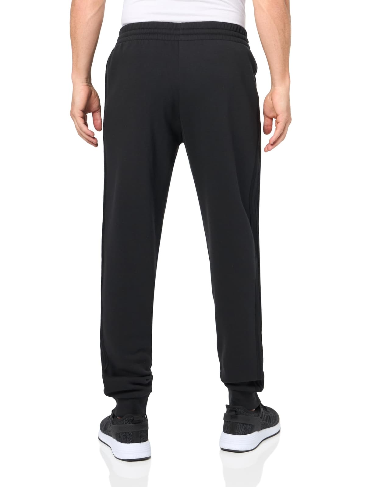 Adidas Essentials Fleece 3-Stripes Tapered Cuff Pants Men's Athletic 3XLT - Thumbnail 4