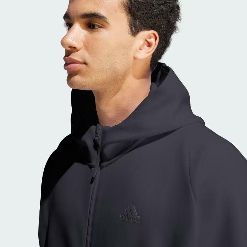 adidas Men's Z.N.E. Premium Full Zip Hooded Fleece Hoodie Jacket Large Tall - Thumbnail 10