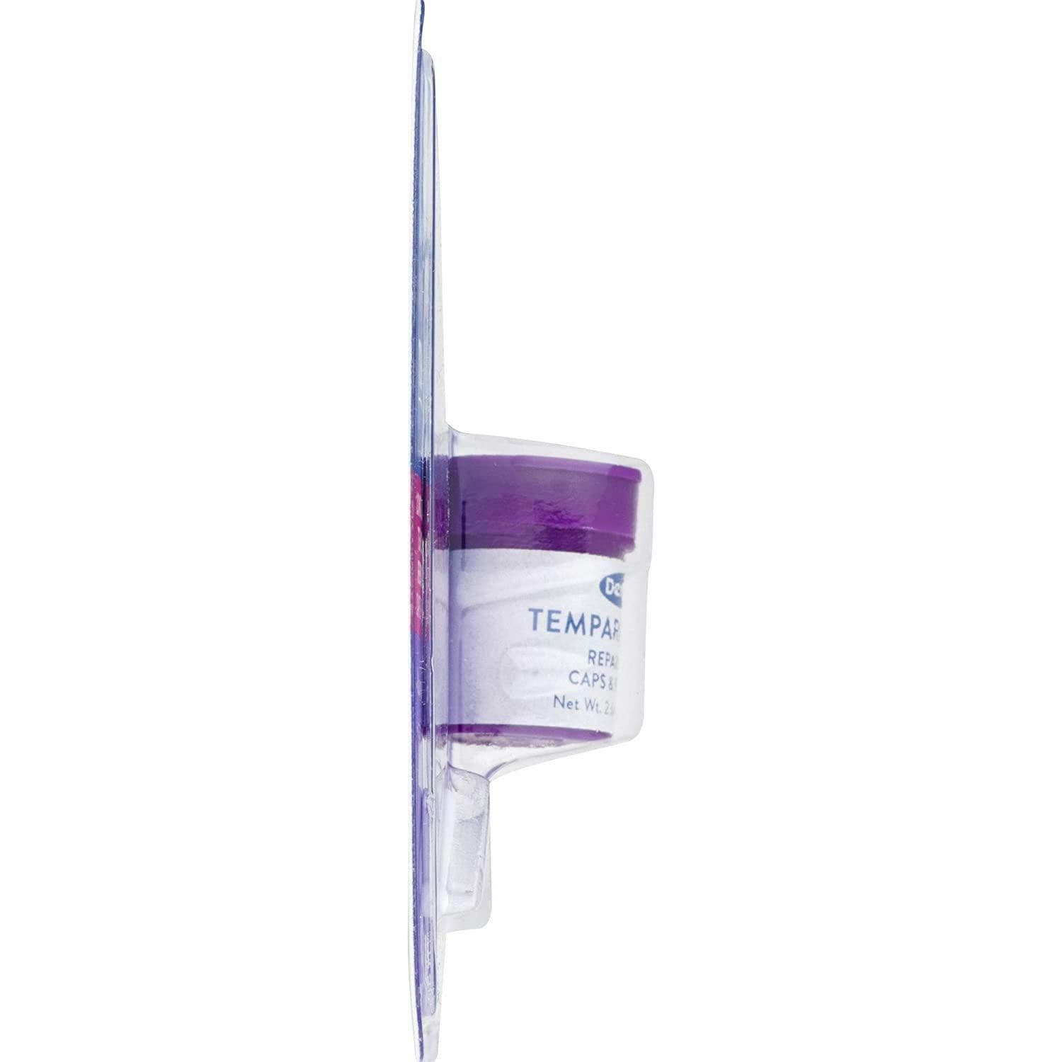 DENTAL REPAIR CEMENT Cavity filling Crown Lost Loose Caps tooth teeth DenTek - Thumbnail 4