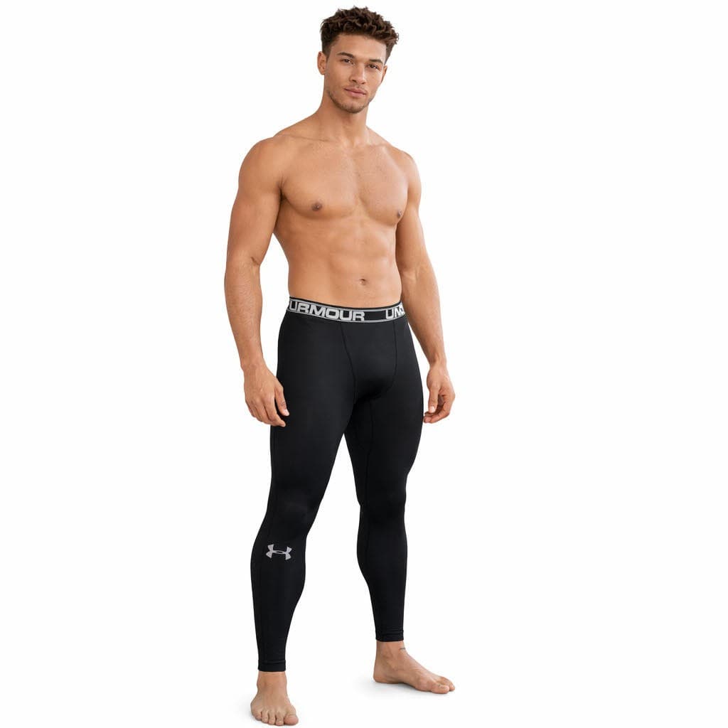 Under Armour Men's Coldgear UA Compression Leggings Black XX-Large