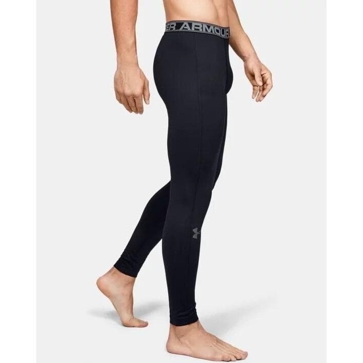 Under Armour Men's Coldgear UA Compression Leggings Black XX-Large - Thumbnail 2