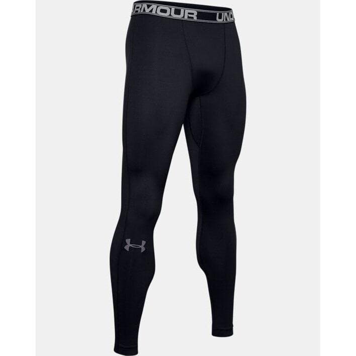 Under Armour Men's Coldgear UA Compression Leggings Black XX-Large - Thumbnail 4