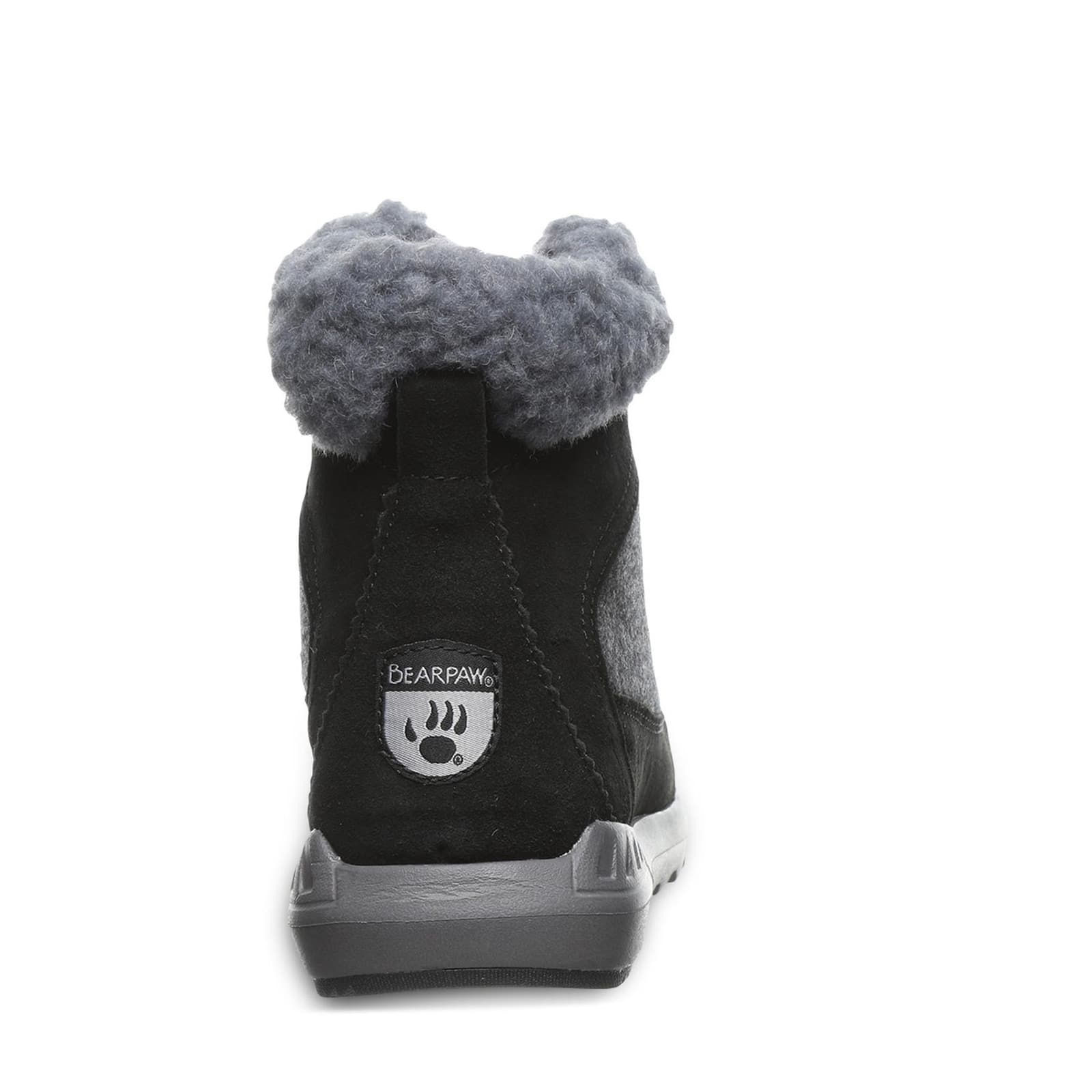 Bearpaw Cheryl Boot Black Gray Cozy Winter Boots for Women Size 6 M $125 Value - Thumbnail 5