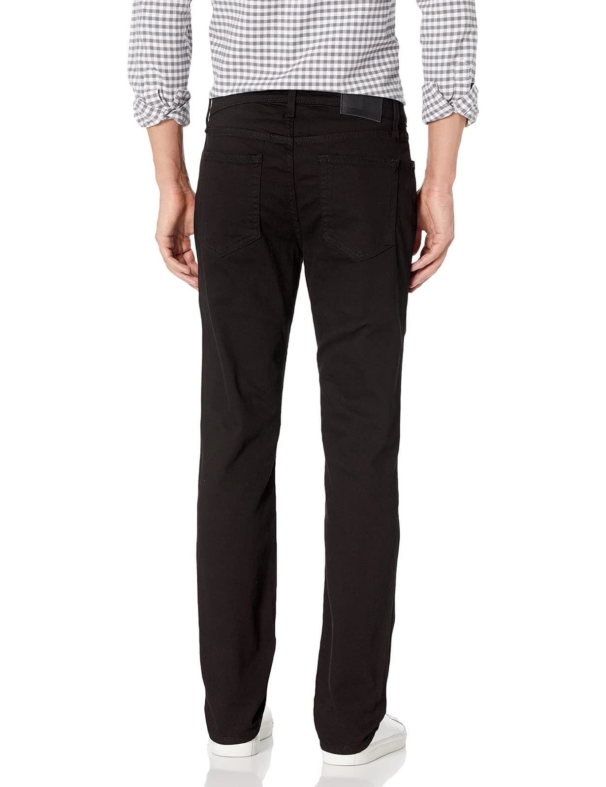 Tommy Hilfiger Men's THD Straight Leg Stretch Fit Jeans 42 x 30 Black $90 Value - Thumbnail 5