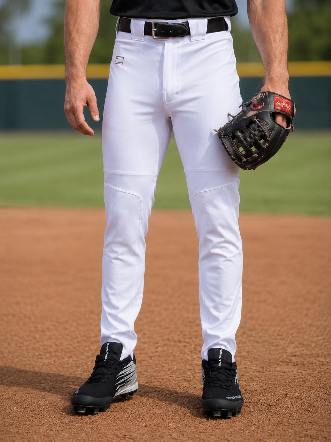 Rawlings Men's Gold Collection Series Tapered Leg Baseball Pants Large White - Thumbnail 2