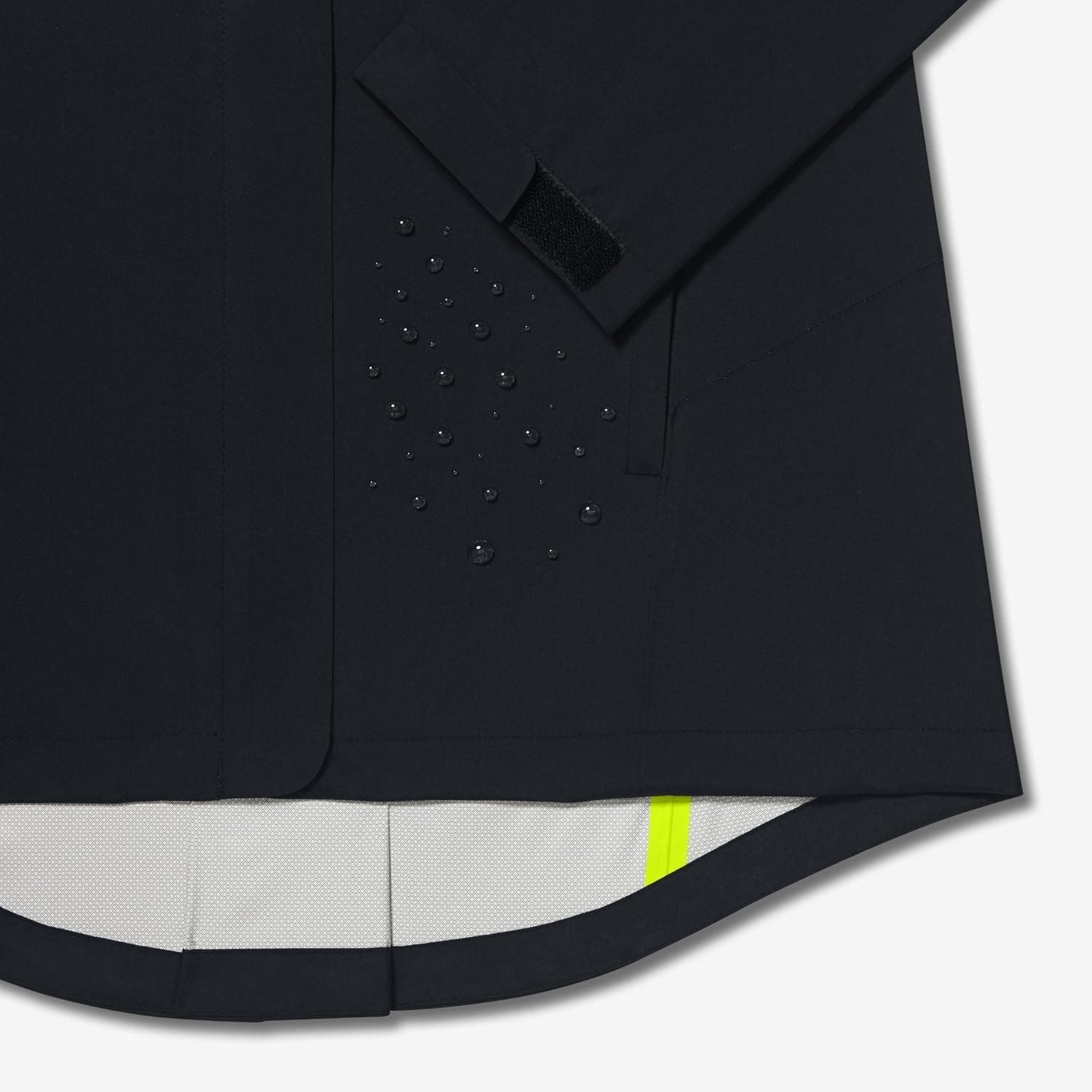 Nike Sportswear Girl's Full-Zip Rain and Wind Jacket Black X-Large $135 Value - Thumbnail 6