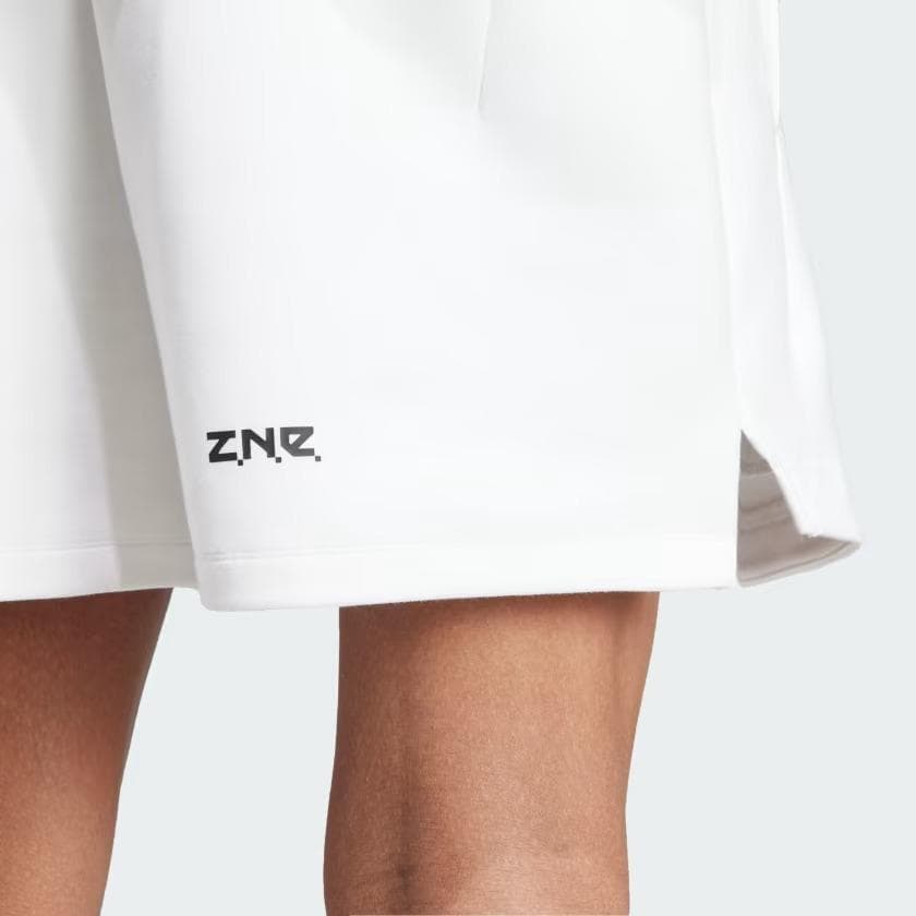 Adidas Men's Z.N.E. Premium Athletic Fleece Shorts 3XL White $75 Value - Thumbnail 5