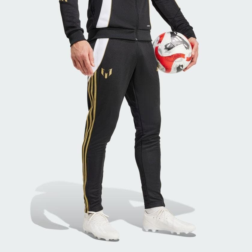 Adidas Men’s Messi Aeroready Soccer Training Pants Athletic Track Bottoms Large - Thumbnail 2