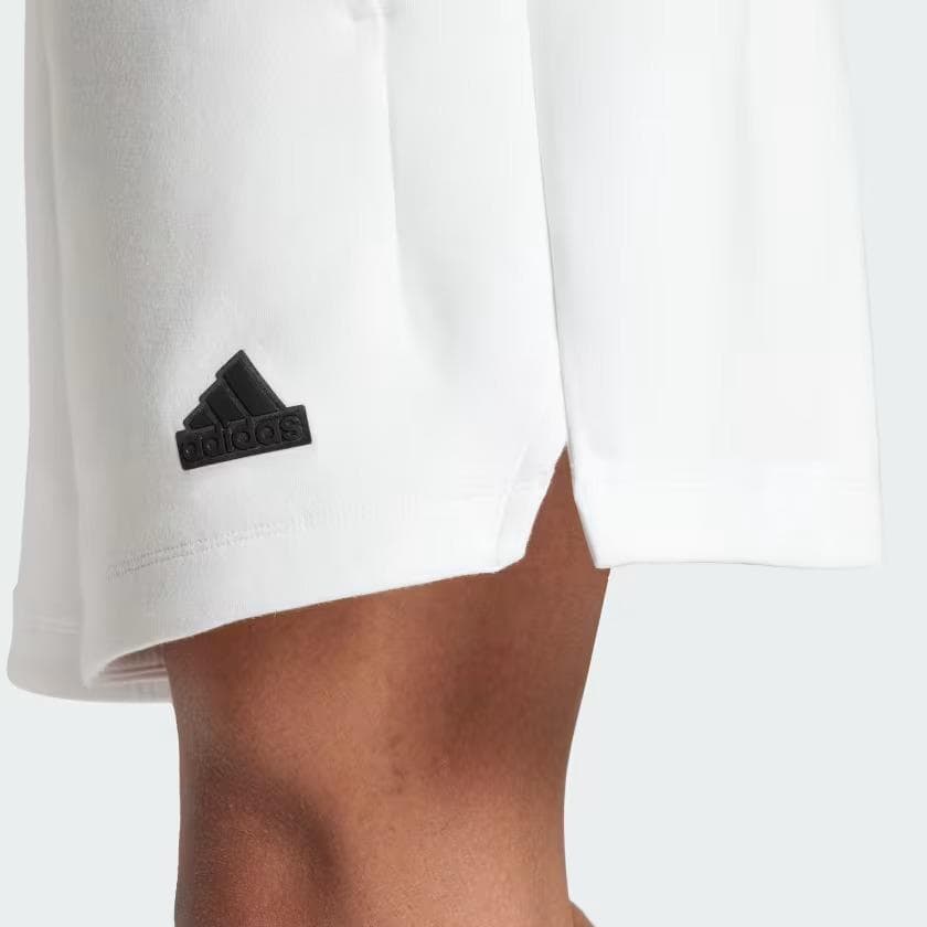 Adidas Men's Z.N.E. Premium Athletic Fleece Shorts 3XL White $75 Value - Thumbnail 4
