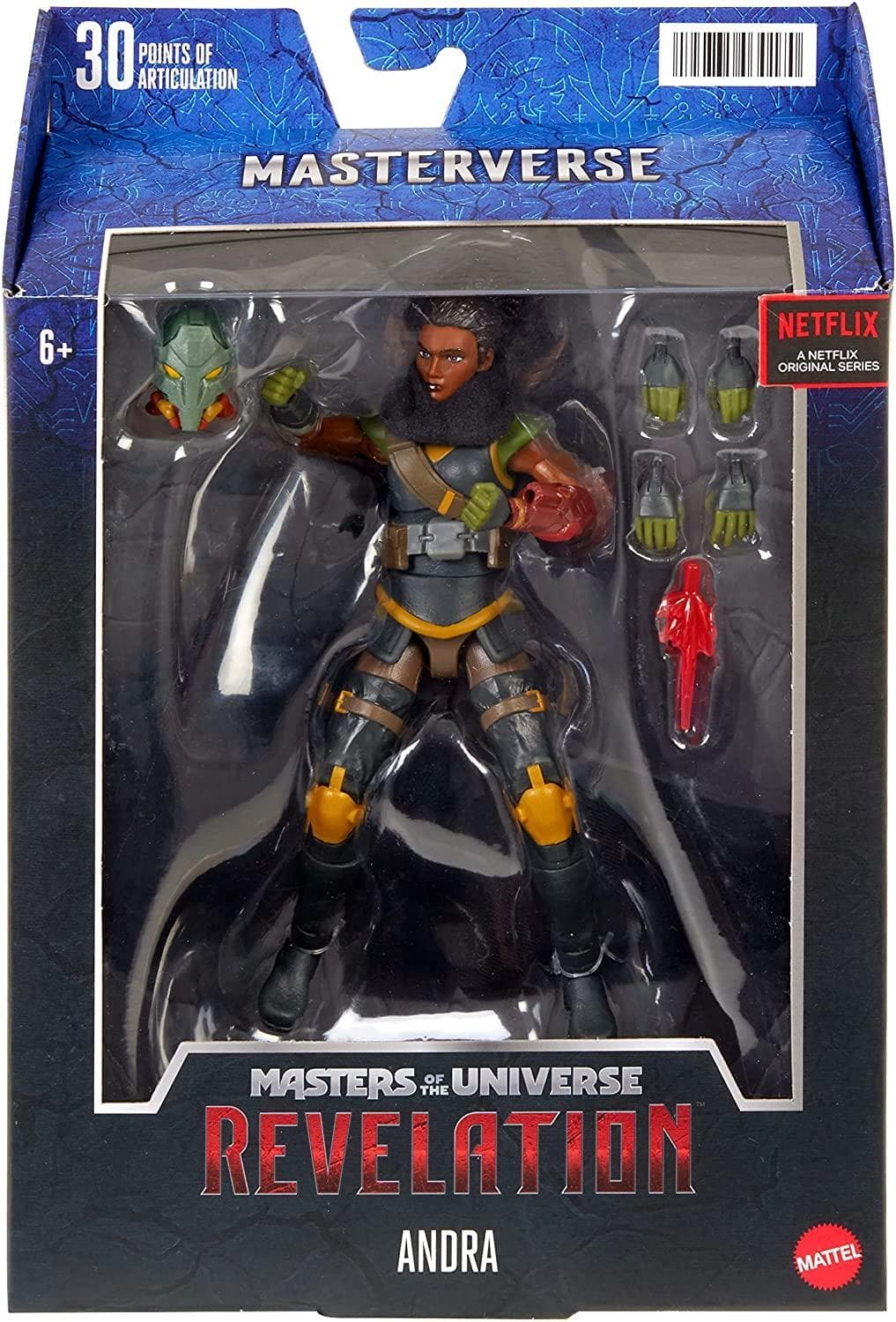 Masters of the Universe (MOTU) Masterverse Revelation Andra Action Figure - Thumbnail 3