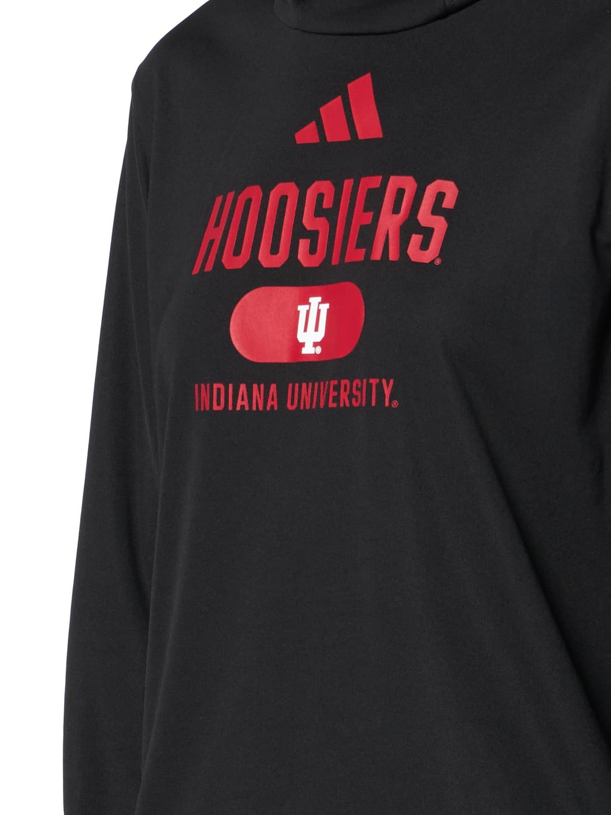 Adidas Women's Indiana Hoosiers Aeroready Designed for Training Hoodie Large - Thumbnail 3