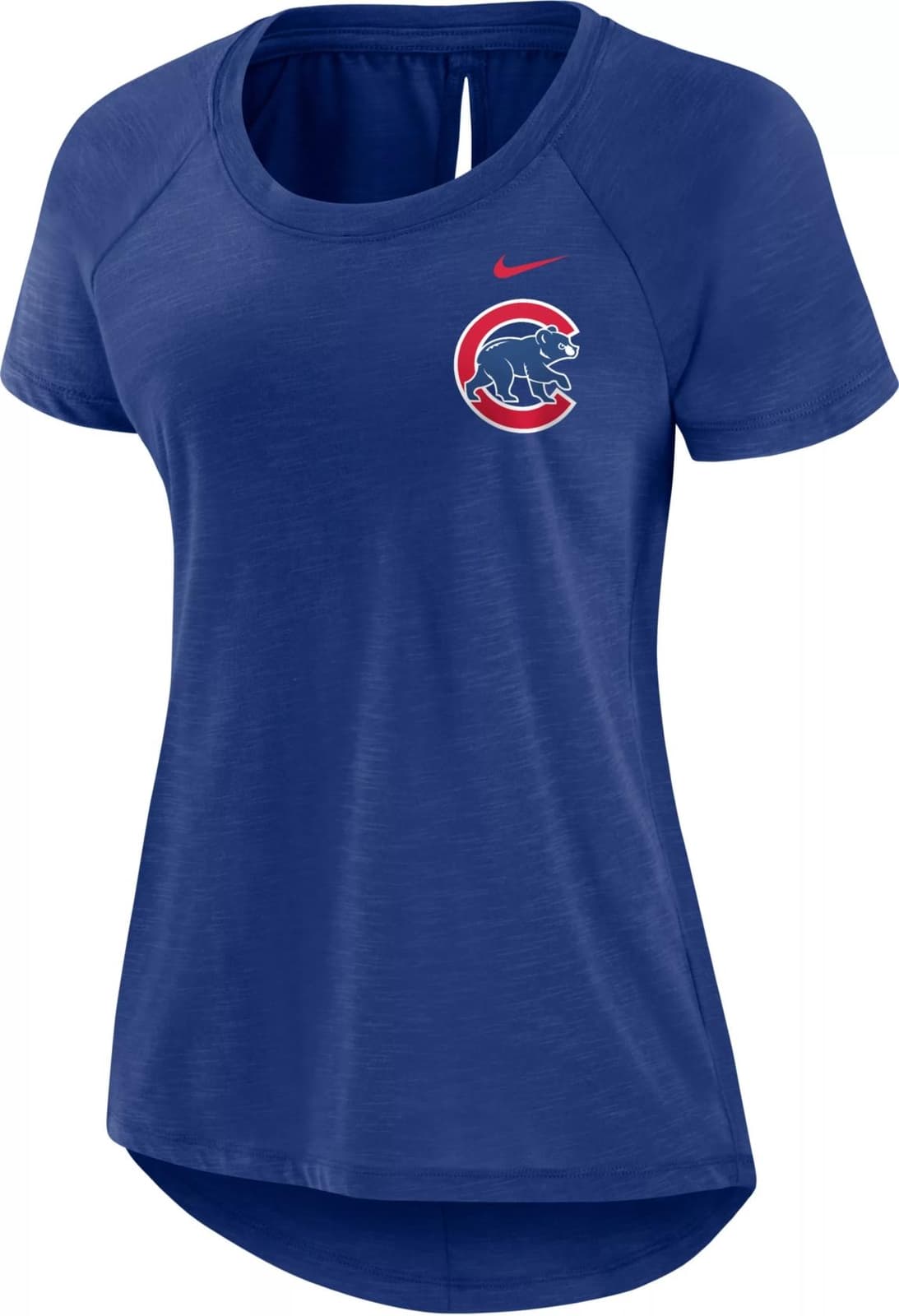 Nike Women's Chicago Cubs Summer Breeze T-shirt Blue Small - Thumbnail 3