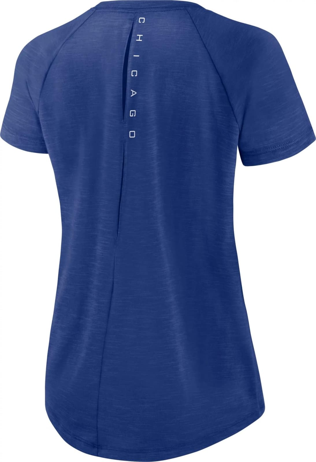 Nike Women's Chicago Cubs Summer Breeze T-shirt Blue Small - Thumbnail 2