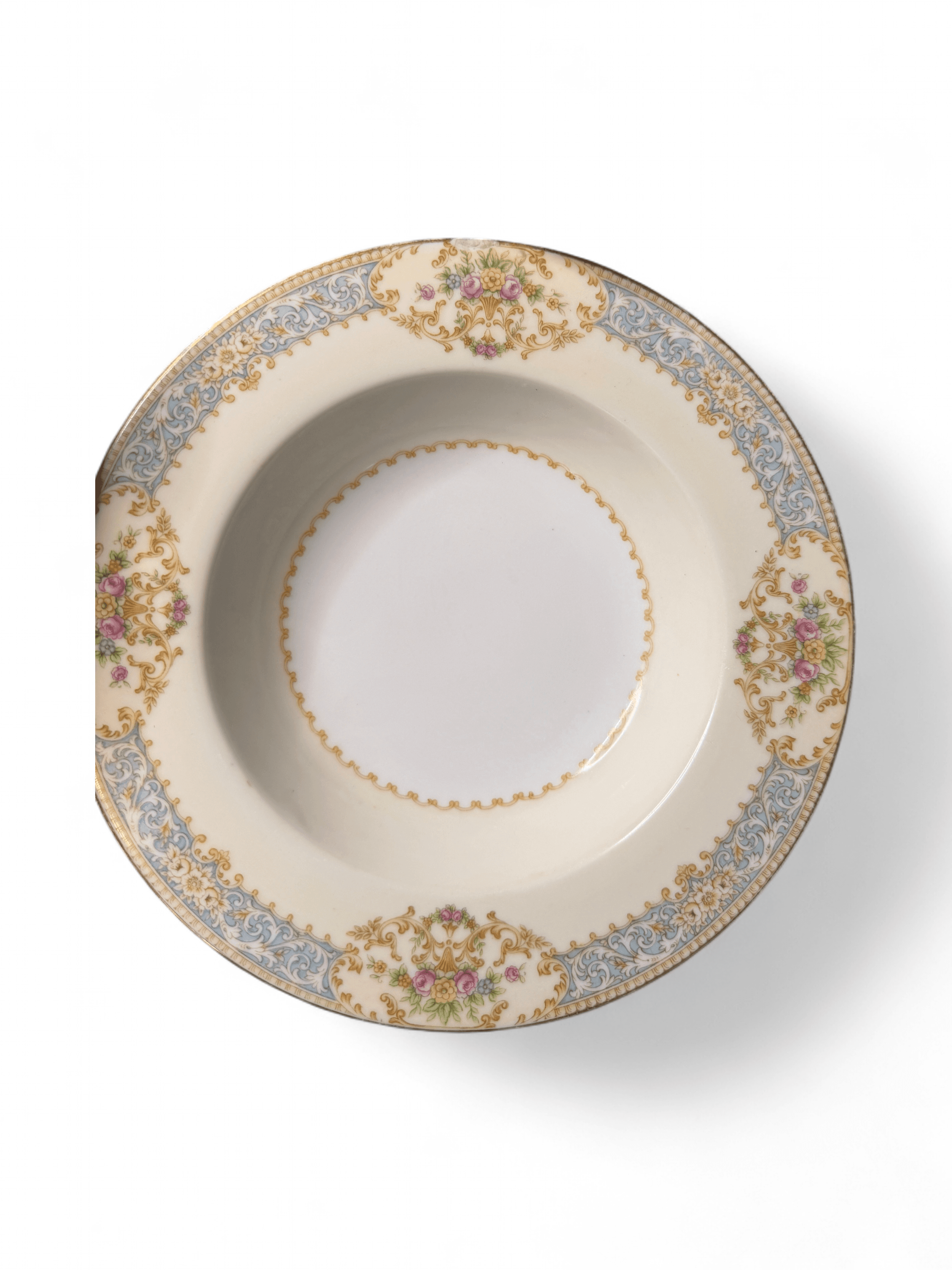 Movie Prop Vintage Rose China Occupied Japan Clermont Bowl Film Provenance - Thumbnail 3