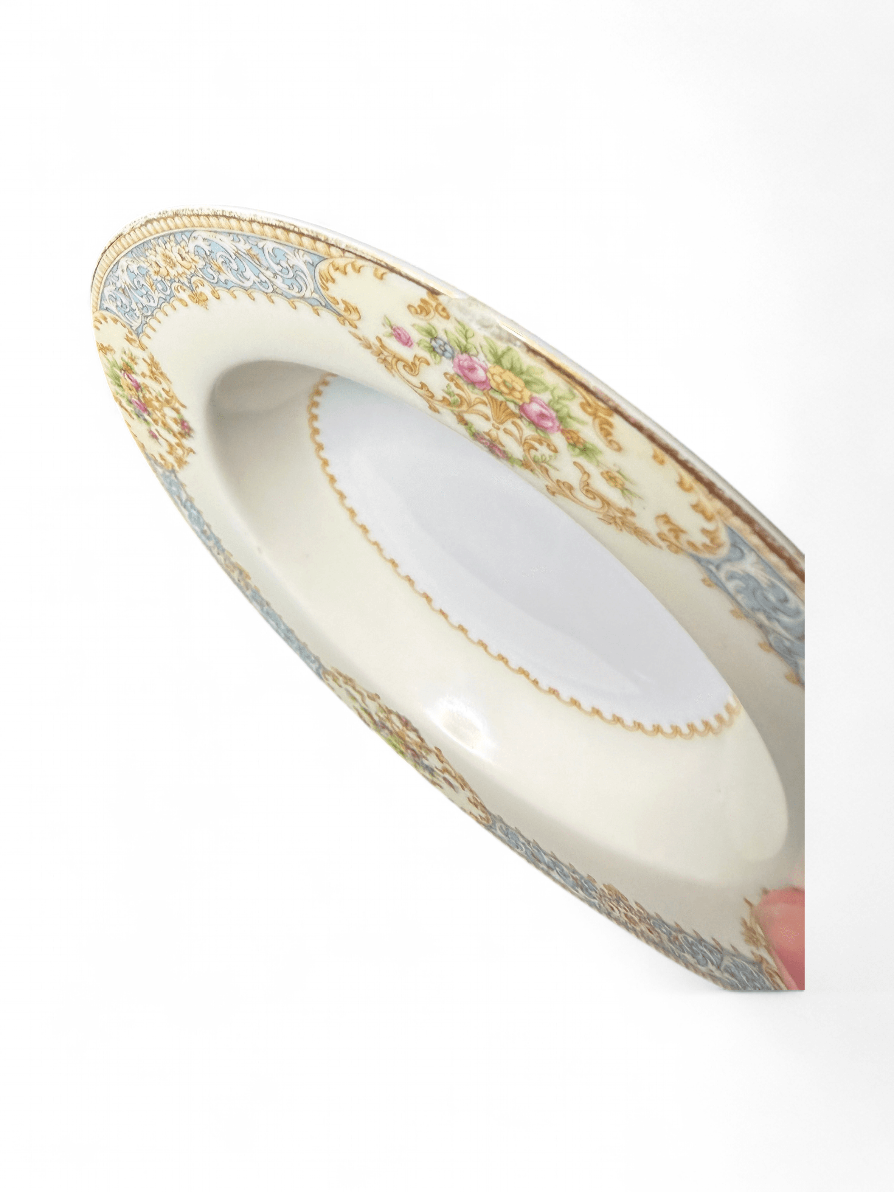 Movie Prop Vintage Rose China Occupied Japan Clermont Bowl Film Provenance - Thumbnail 7