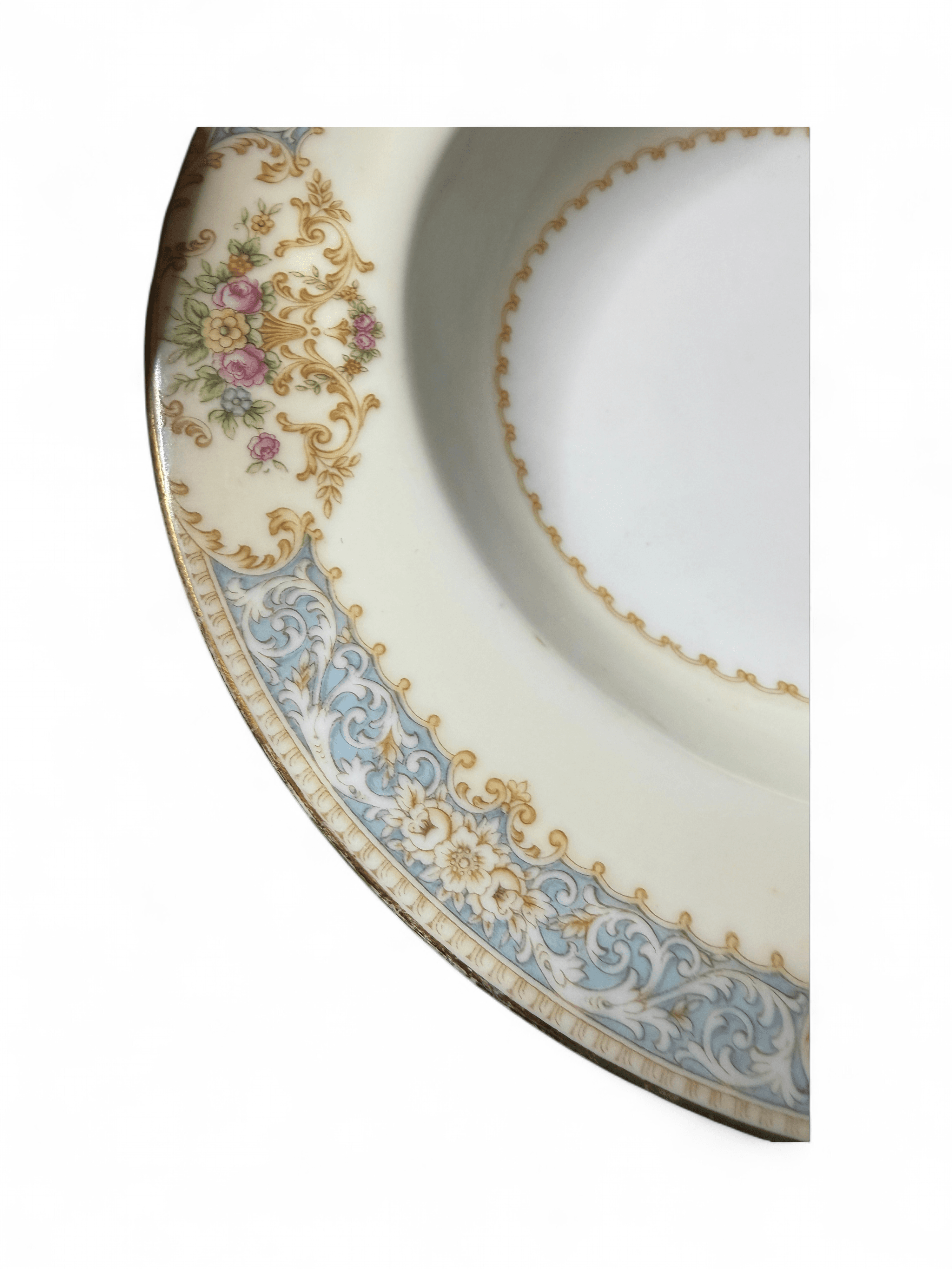 Movie Prop Vintage Rose China Occupied Japan Clermont Bowl Film Provenance - Thumbnail 10