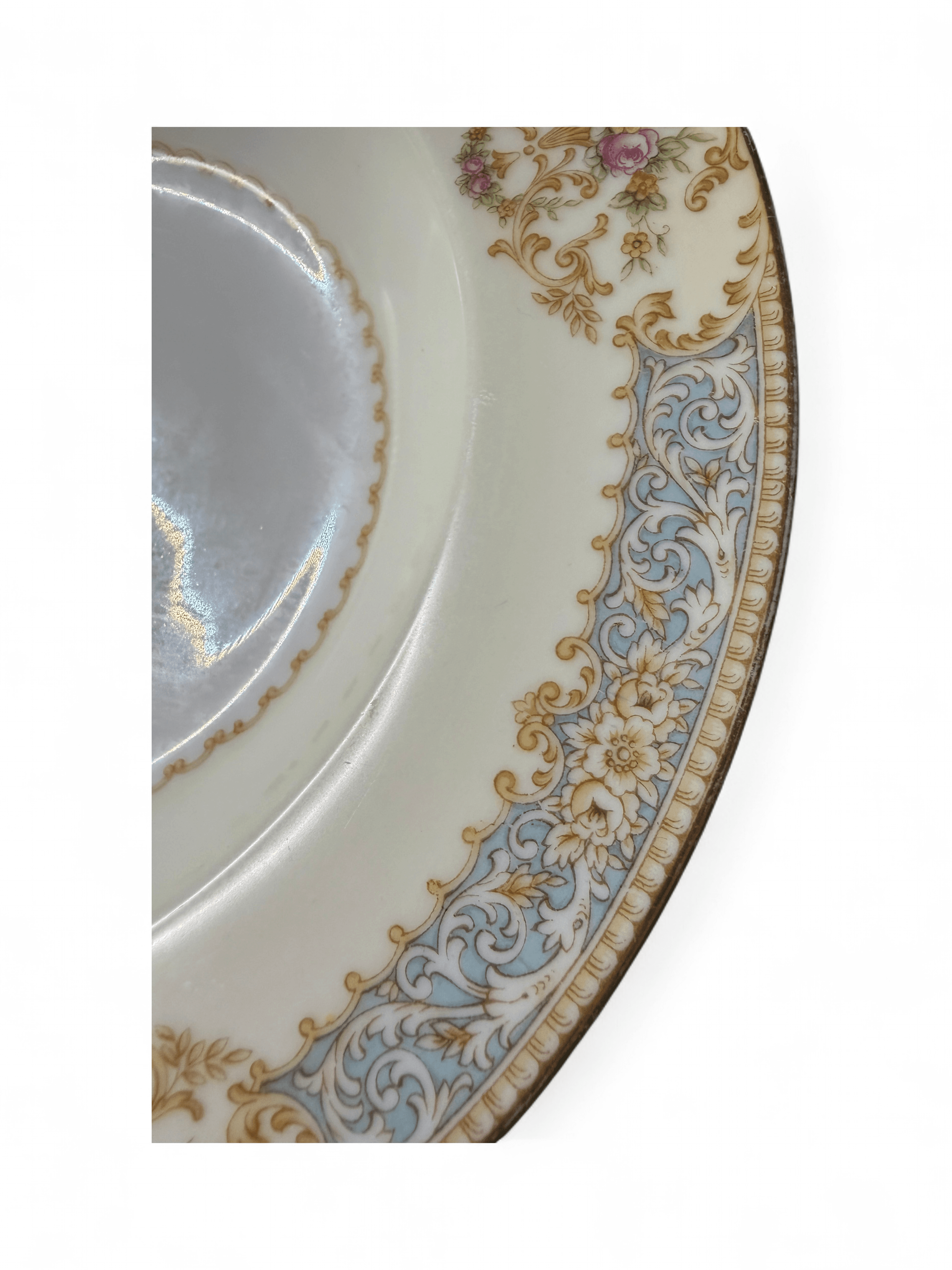 Movie Prop Vintage Rose China Occupied Japan Clermont Bowl Film Provenance - Thumbnail 11
