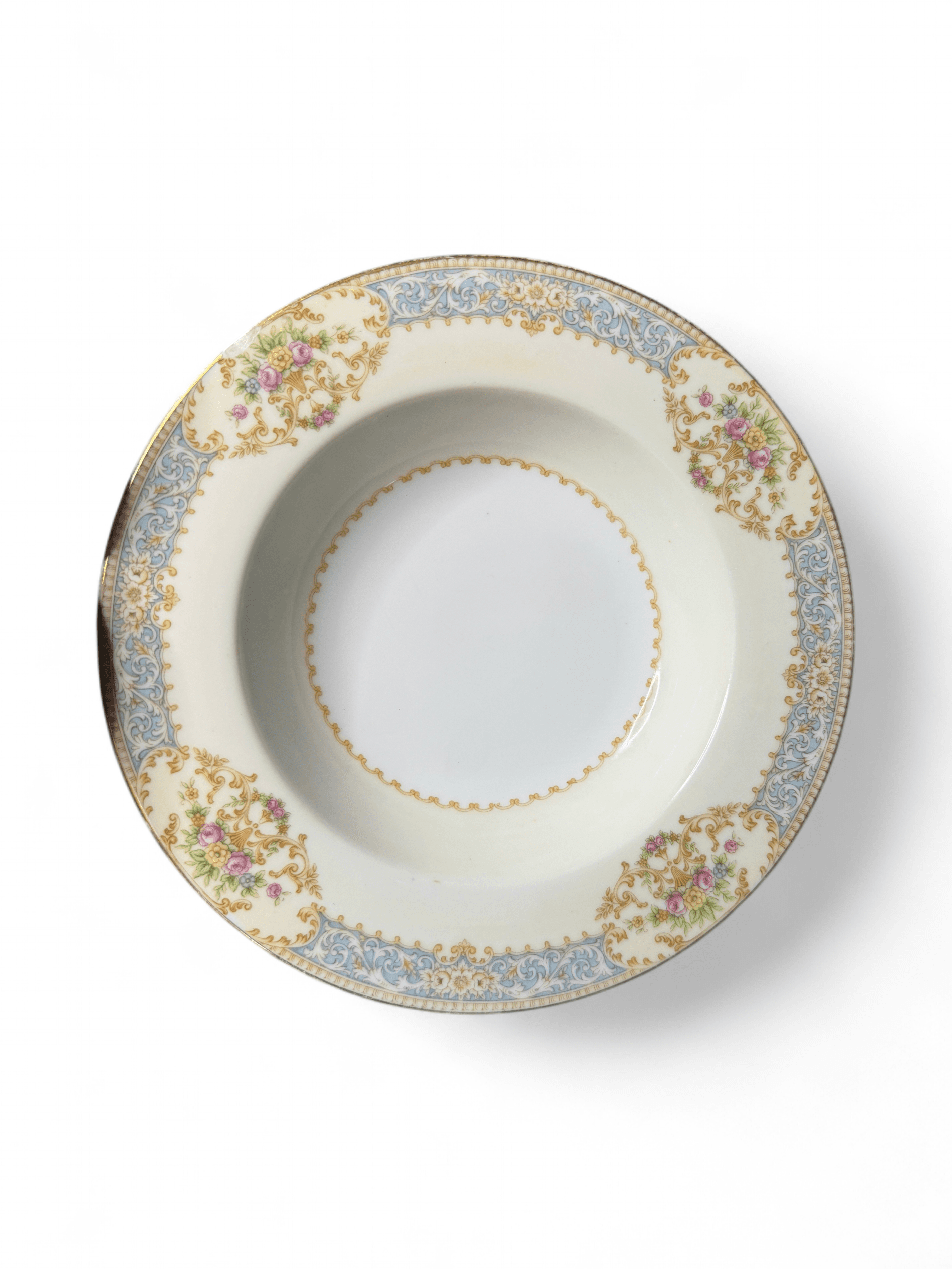 Movie Prop Vintage Rose China Occupied Japan Clermont Bowl Film Provenance - Thumbnail 12