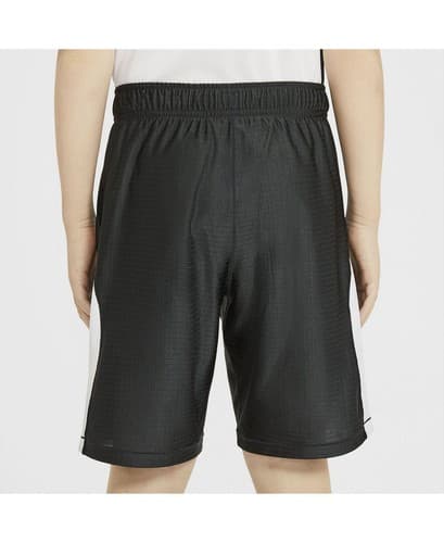 Nike Boy's Dri-Fit Graphic Athletic Training Shorts Black Large Medium - Thumbnail 3