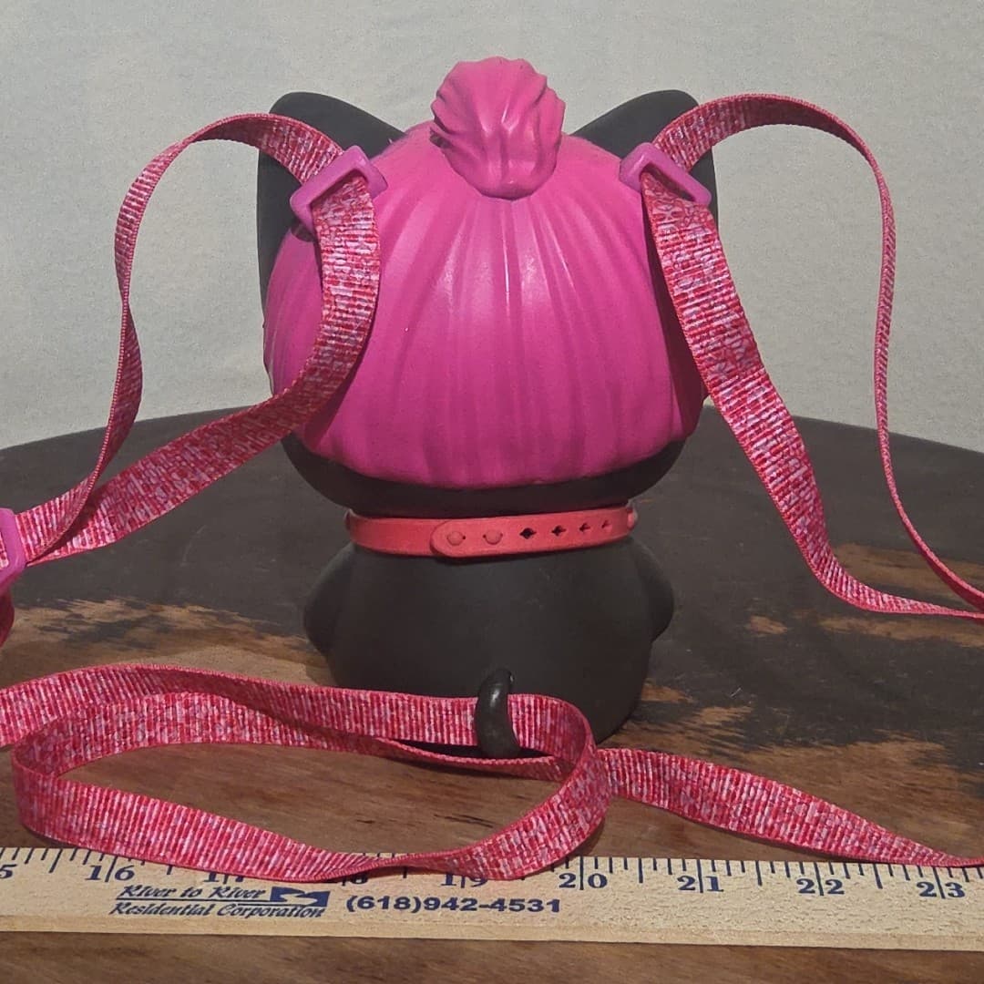 LOL Surprise Biggie Pet Pink Spicy Kitty 7” Tall Coin Bank Backpack Toy - Thumbnail 3