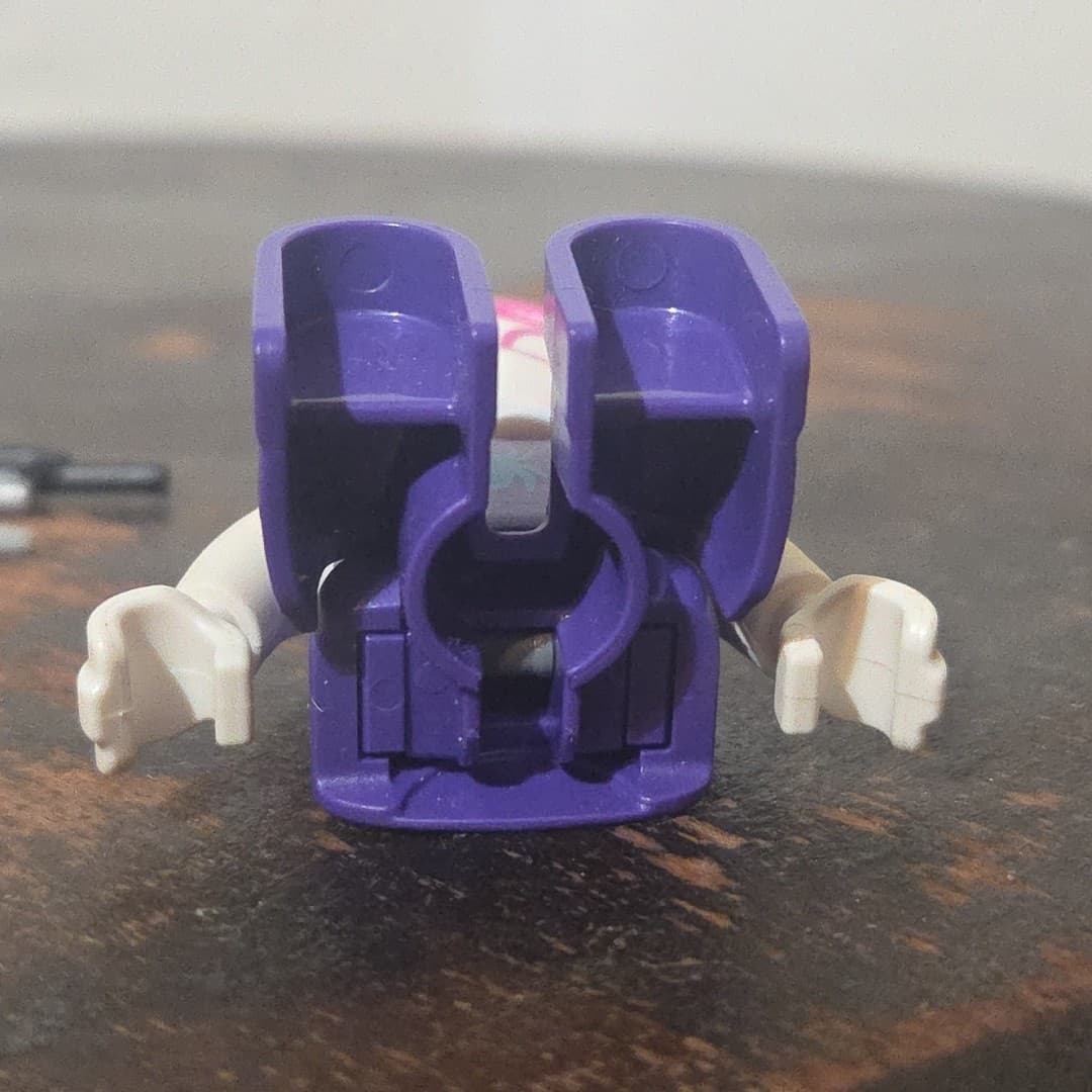 Lego Duplo Mini Figure Ghost Spider Gwen Purple White - Thumbnail 6