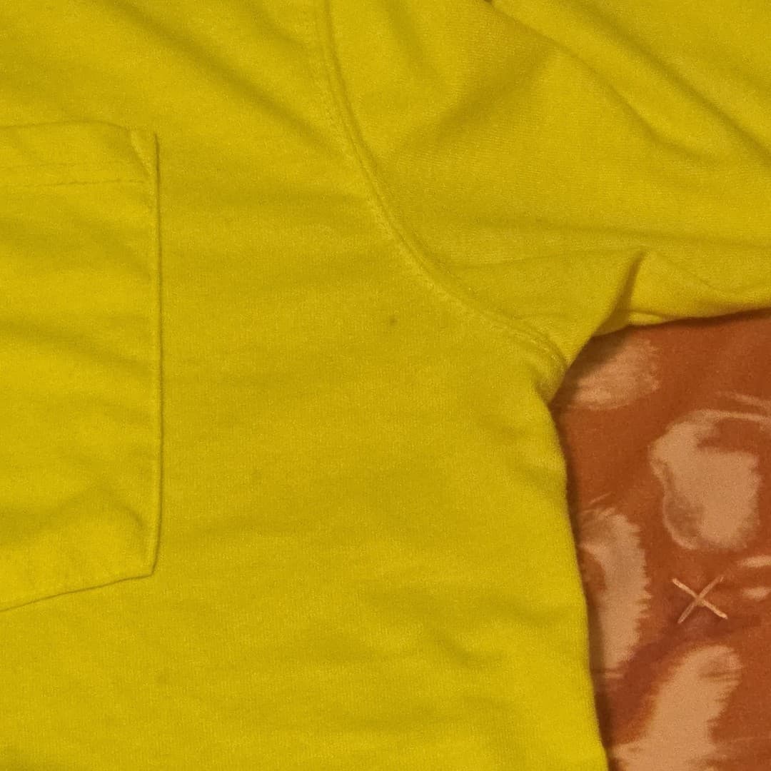 2 KEY MEN'S HI VIS YELLOW & ORANGE SAFETY T-SHIRTS Size MED - Thumbnail 4