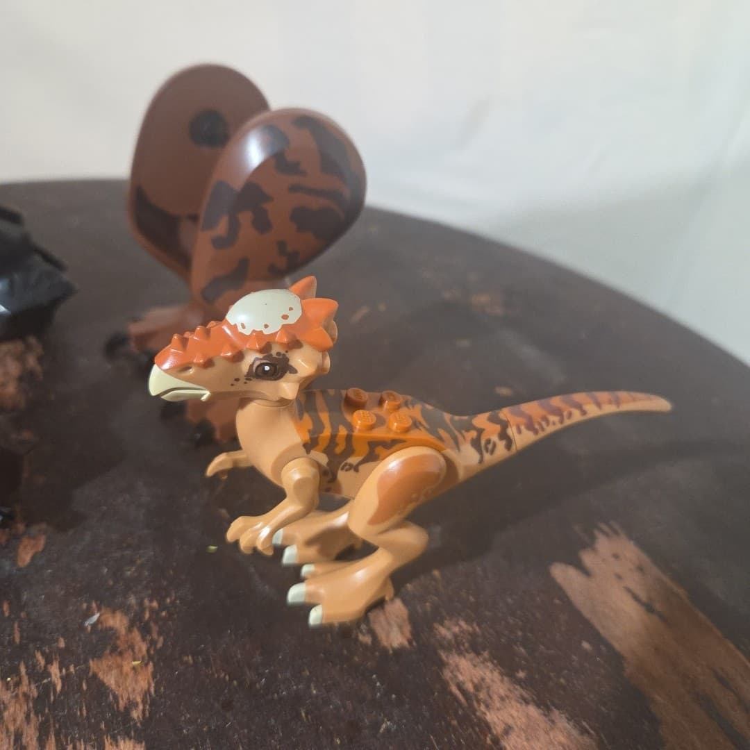Lego Jurassic World: Animal: Dinosaur Stygimoloch And Parts Of Another - Thumbnail 2