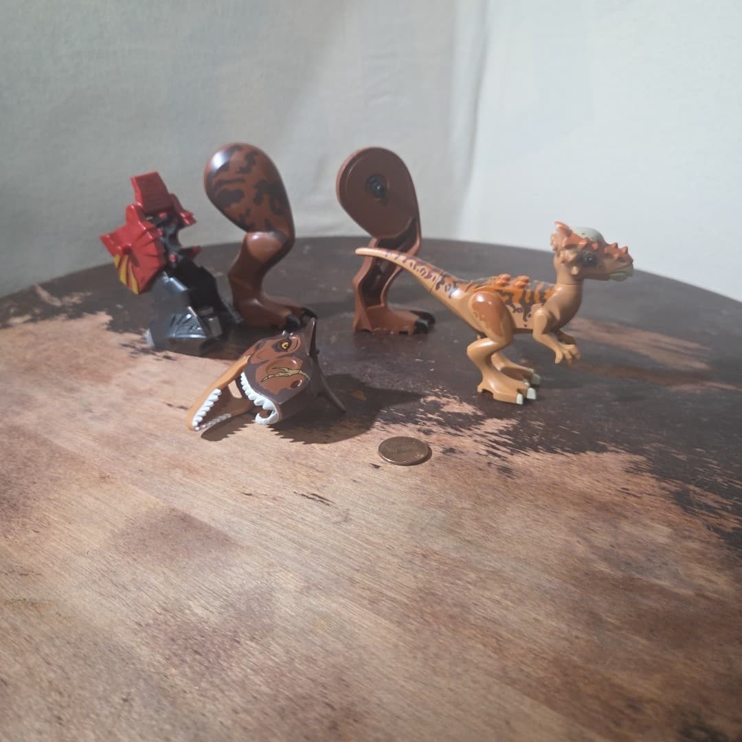 Lego Jurassic World: Animal: Dinosaur Stygimoloch And Parts Of Another - Thumbnail 6