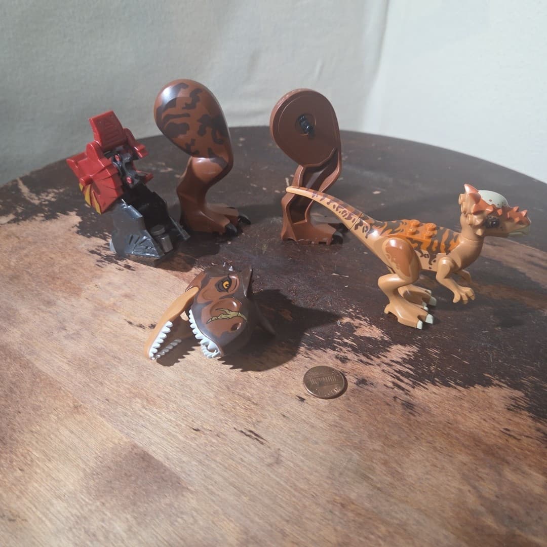 Lego Jurassic World: Animal: Dinosaur Stygimoloch And Parts Of Another - Thumbnail 7