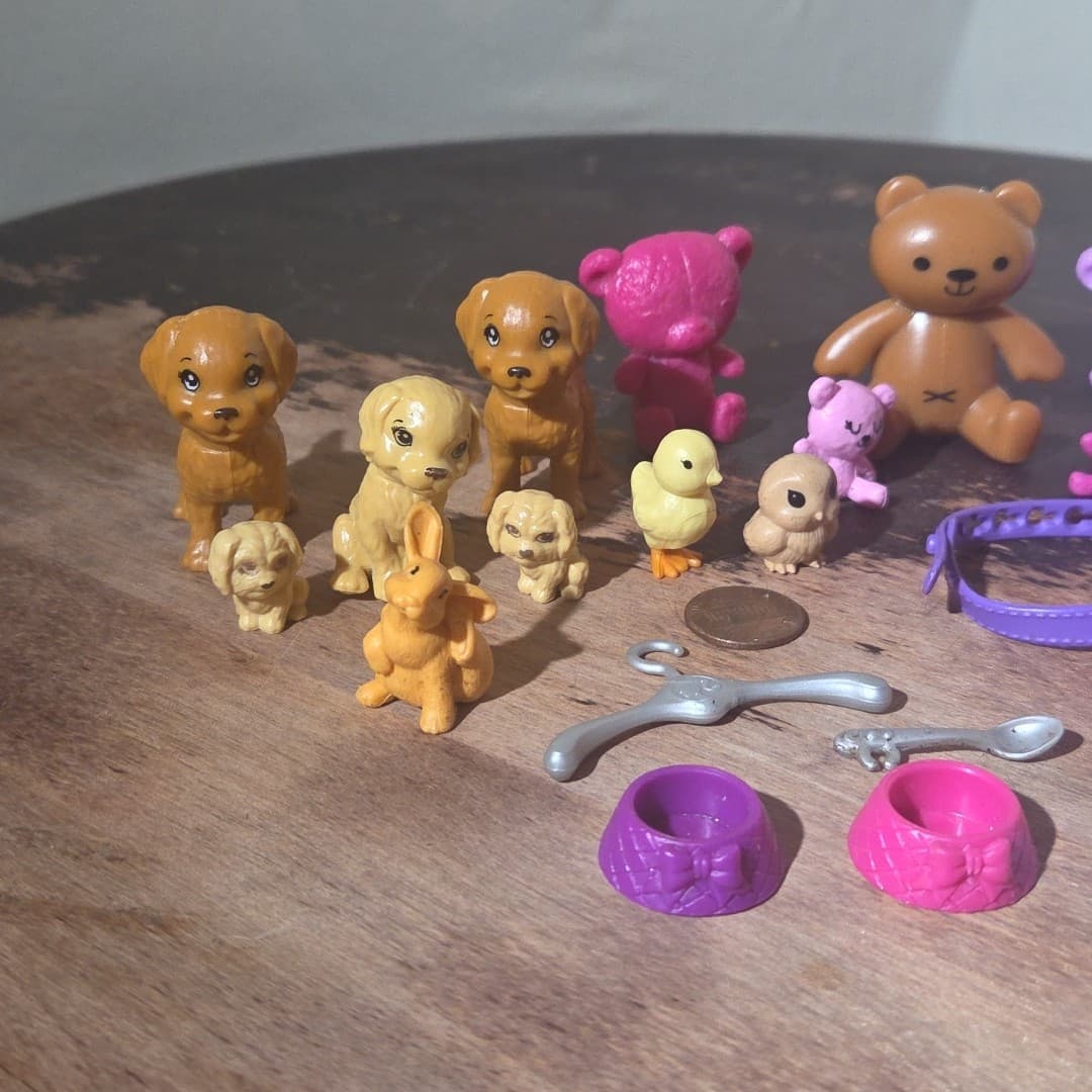 Barbie Doll Assorted Lot Of 23 Accessories, Animals, Ect - Thumbnail 3