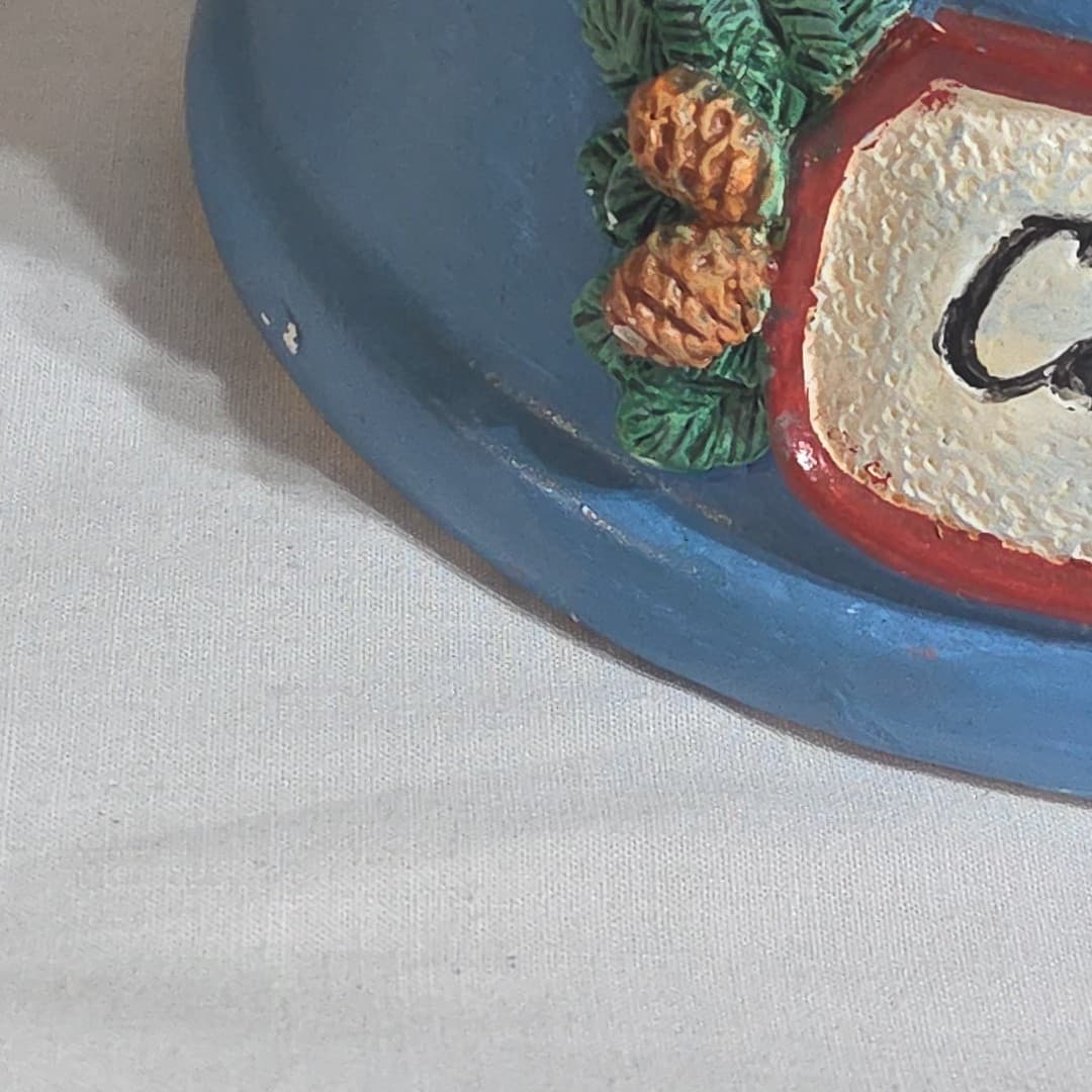 Vintage Wee Crafts Santa of Colonial America 21631 Paint Ceramic Kit Christmas - Thumbnail 7