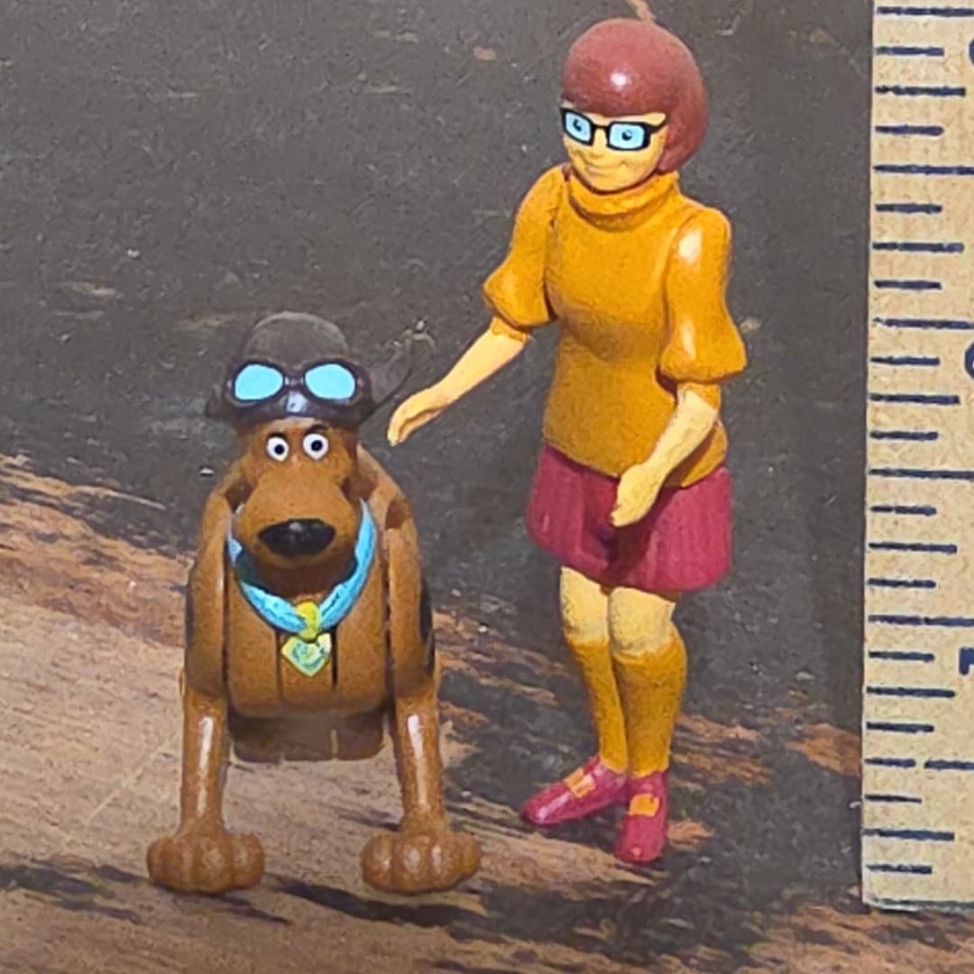 3pc Scooby-Doo Fred Velma Scooby Dog Lot Action Figues - Thumbnail 9