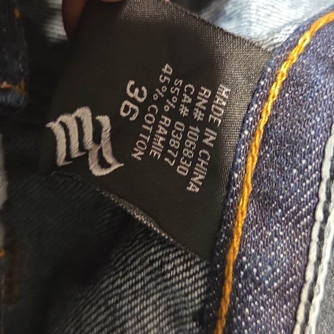 Rocawear Y2K Baggy Jeans 36 Dark Wash Skater Hip Hop VTG - Thumbnail 12