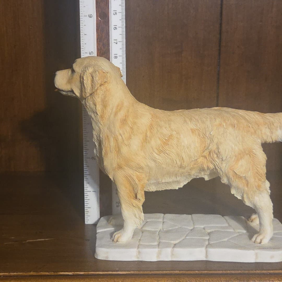 Golden Retriever Standing Dog Figurine Sherratt Simpson - Thumbnail 4