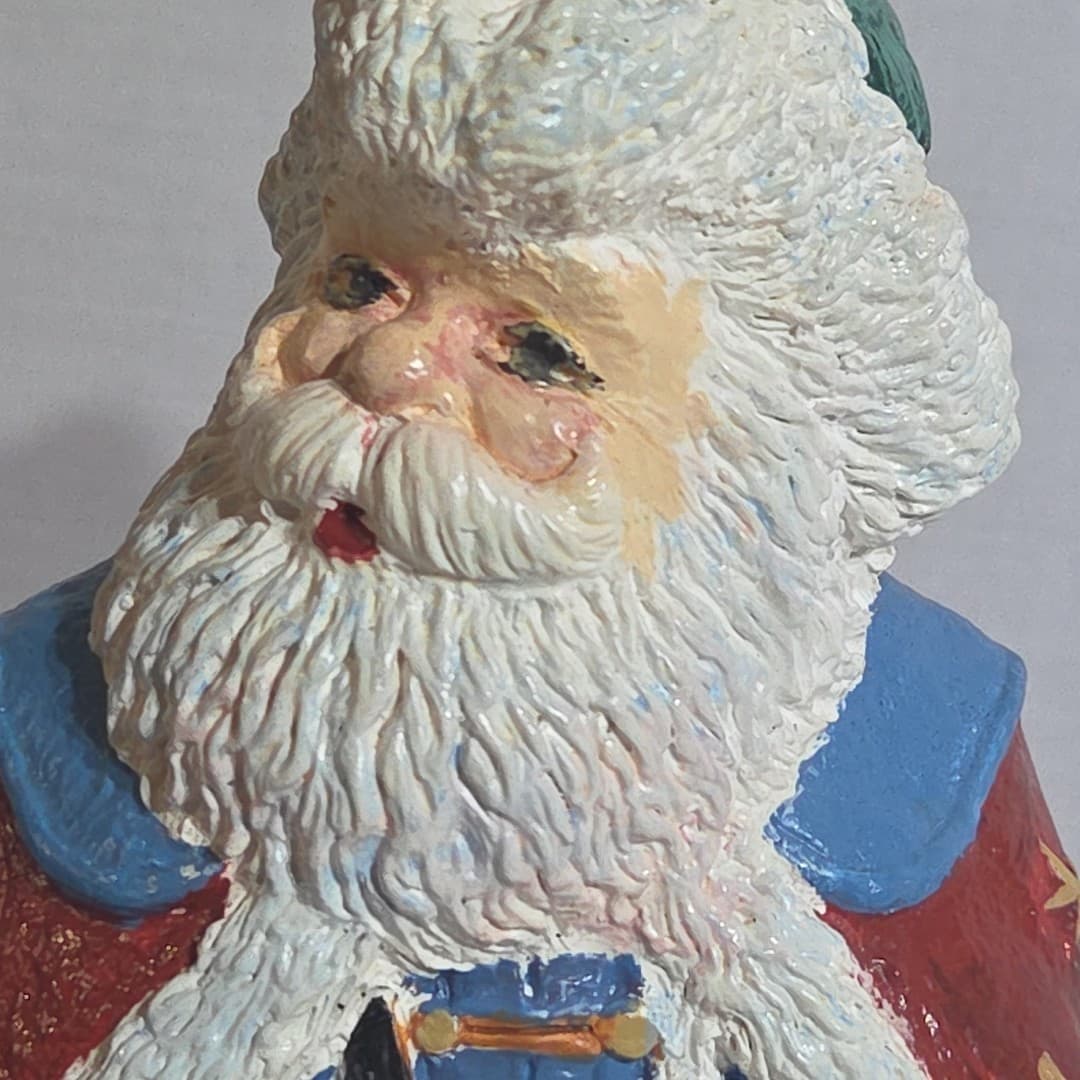 Vintage Wee Crafts Santa of Colonial America 21631 Paint Ceramic Kit Christmas - Thumbnail 5