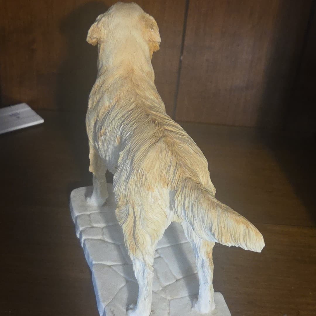 Golden Retriever Standing Dog Figurine Sherratt Simpson - Thumbnail 10