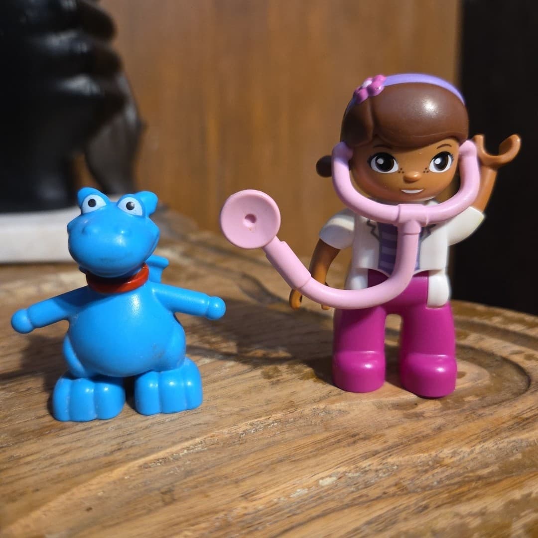 LEGO DUPLO Doc McStuffins & Stuffy Philbert The Blue Dragon Lot Minifigures