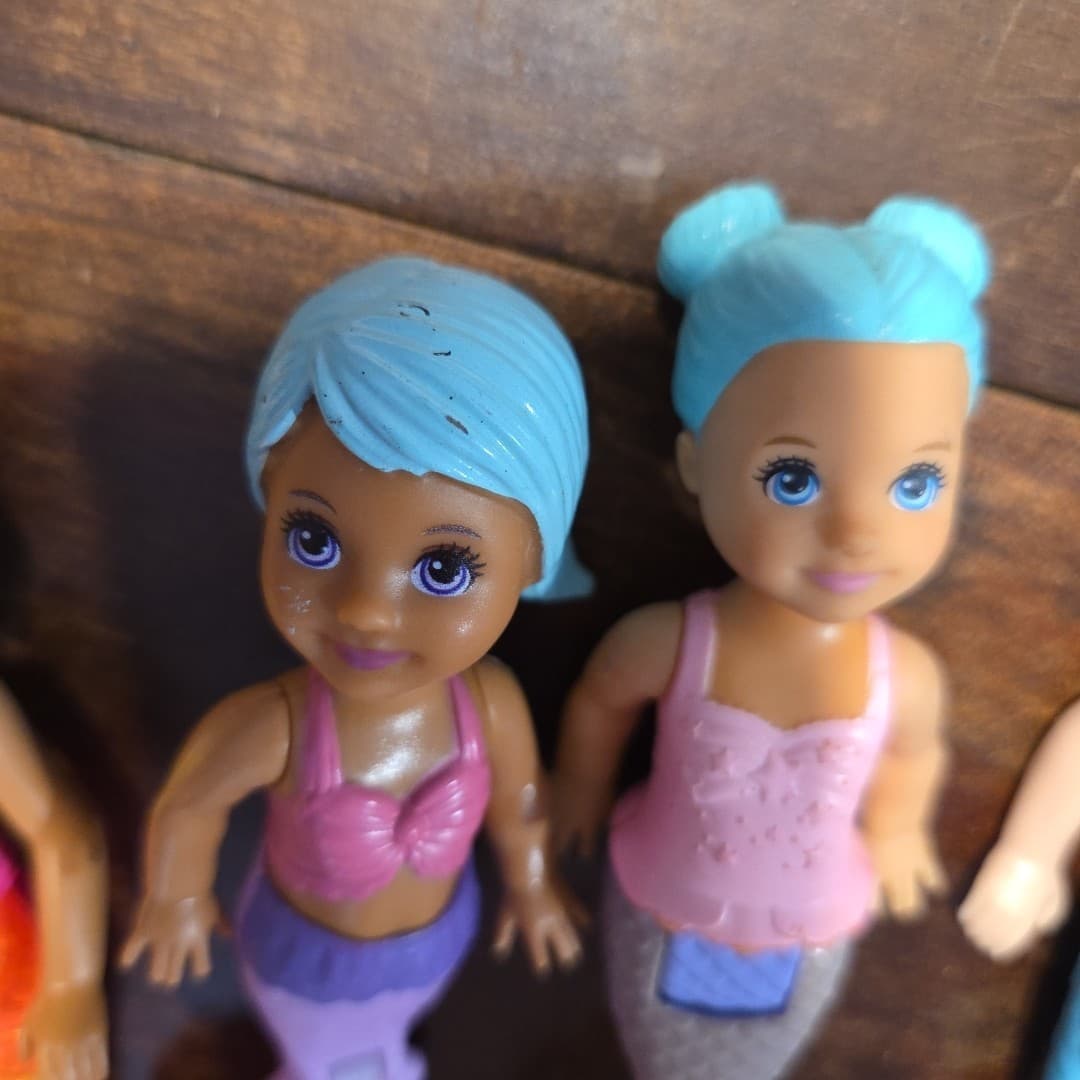 Lot Of Mermaid Dolls Barbie Mattel Disney's Arial Total Assorted - Thumbnail 7