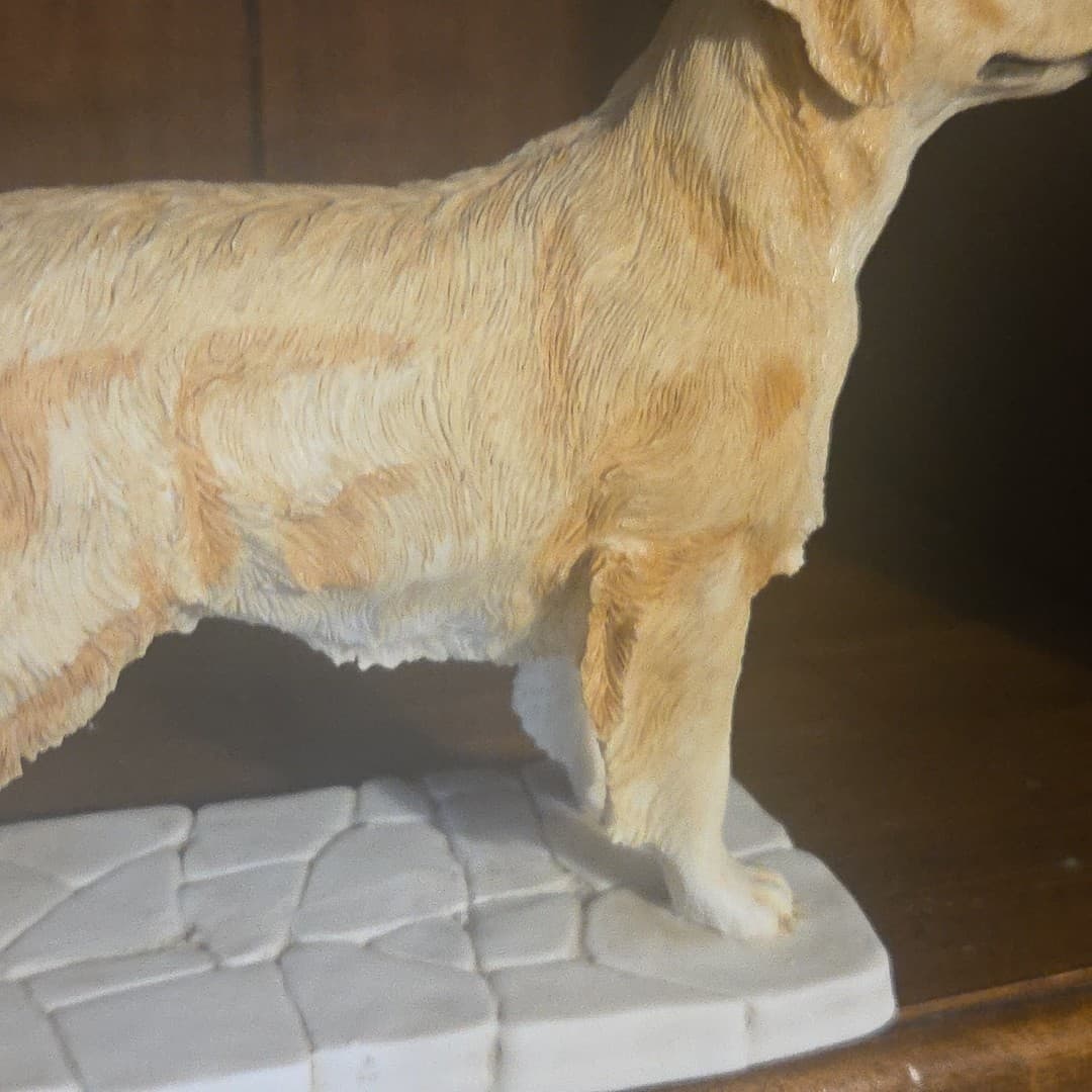 Golden Retriever Standing Dog Figurine Sherratt Simpson - Thumbnail 8