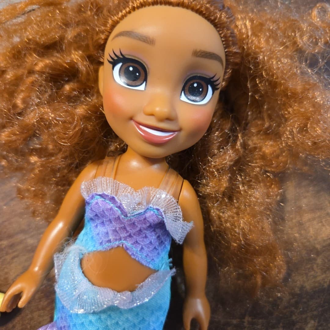 Lot Of Mermaid Dolls Barbie Mattel Disney's Arial Total Assorted - Thumbnail 8